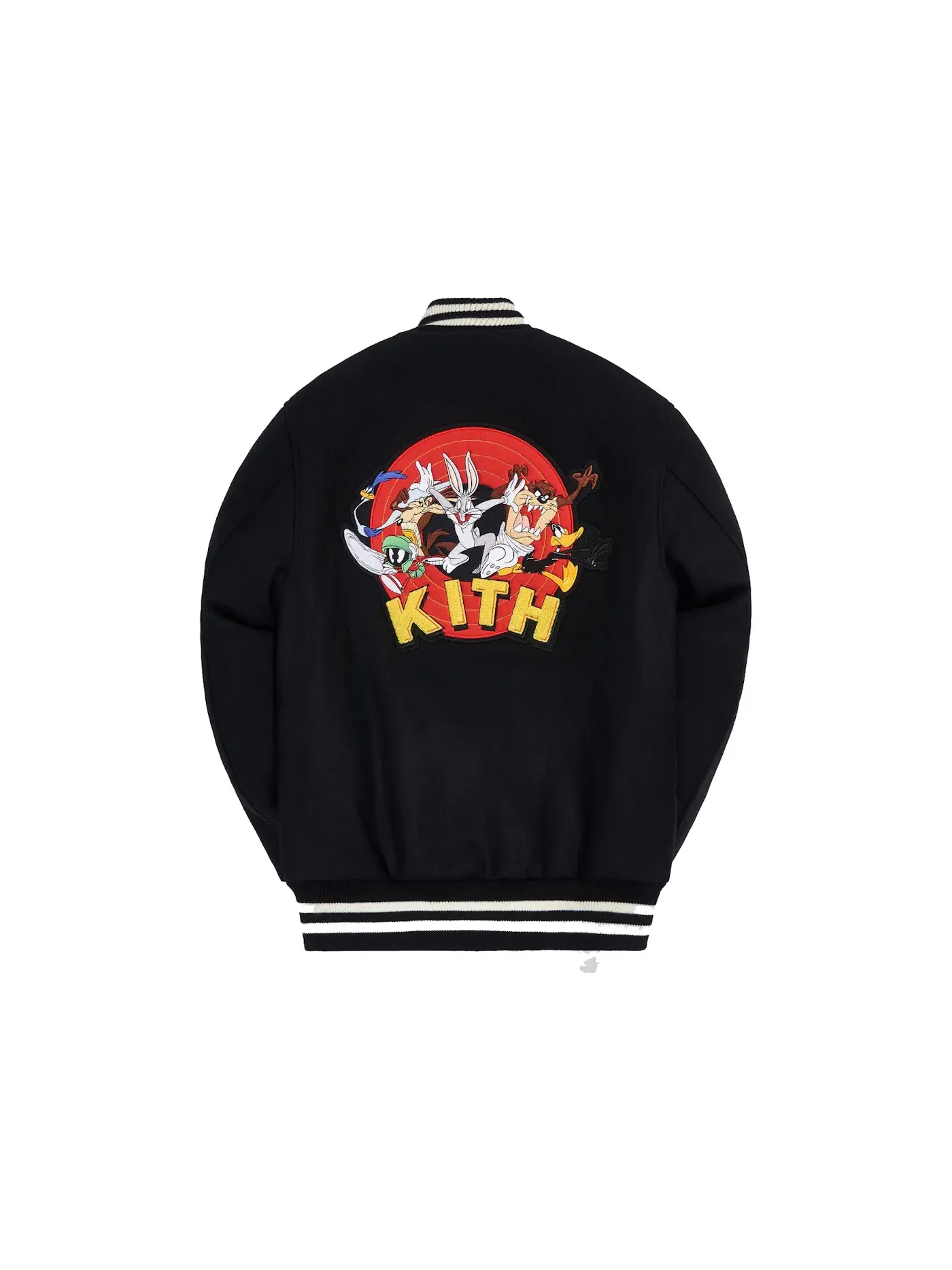 Мужская куртка-варсити с принтом Kith x Looney Tunes Golden Bear — изображение 1 из 2, черный