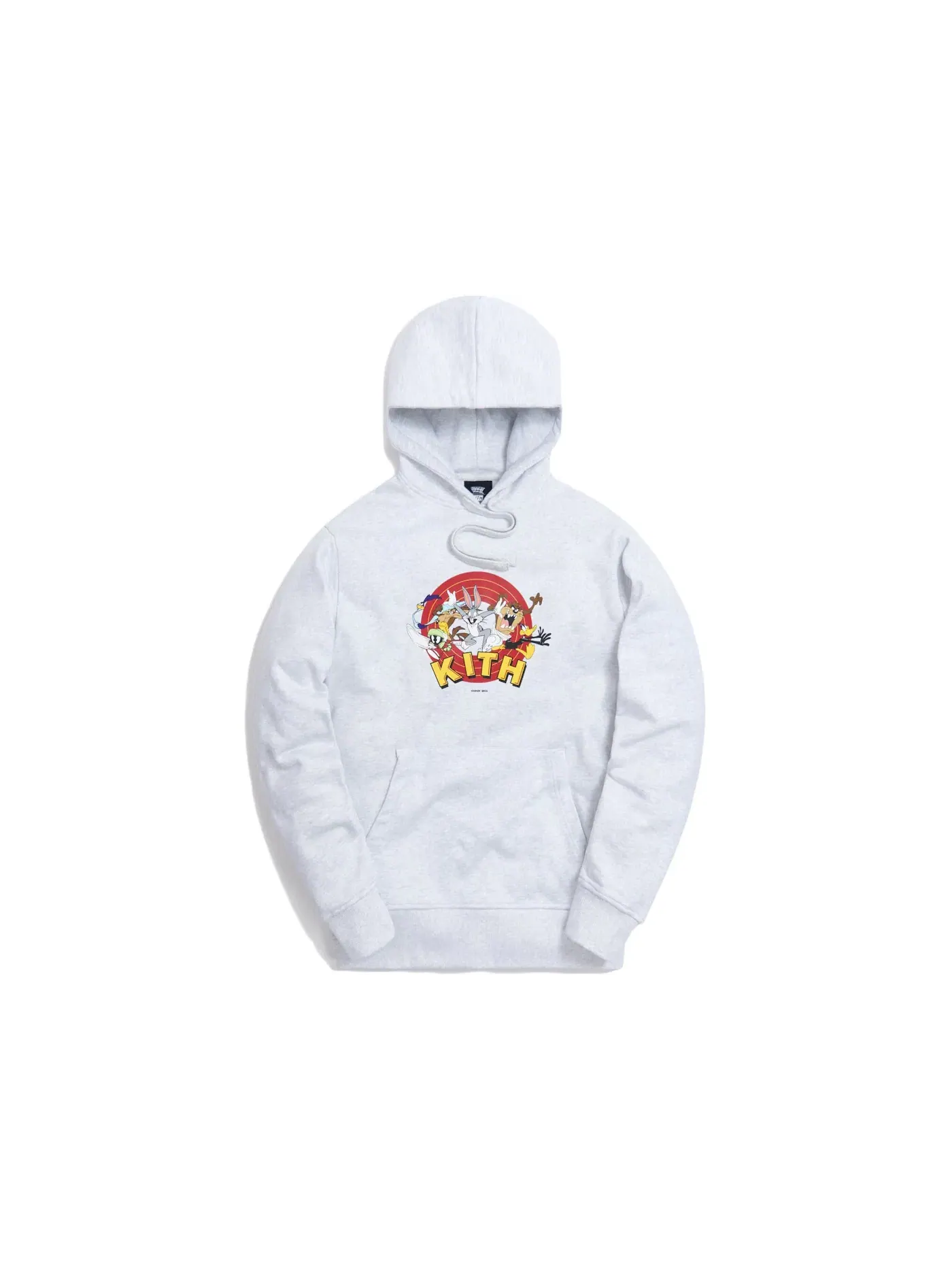 Мужской худи Kith x Looney Tunes That's All Folks — изображение 2 из 2, серый