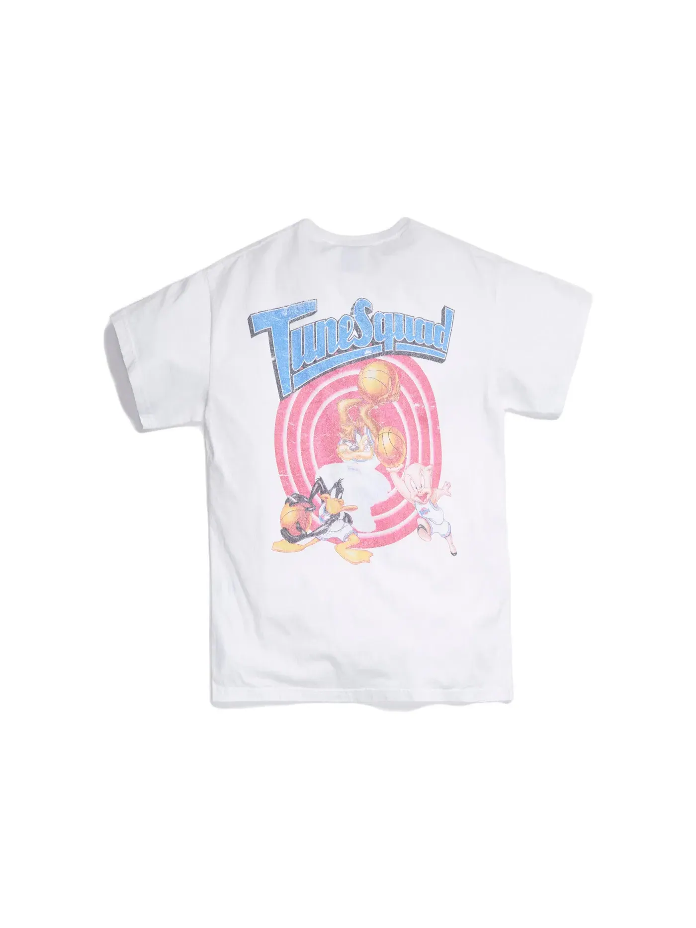 Мужская футболка с принтом Tunesquad Vintage Tee Kith — изображение 1 из 2, белый