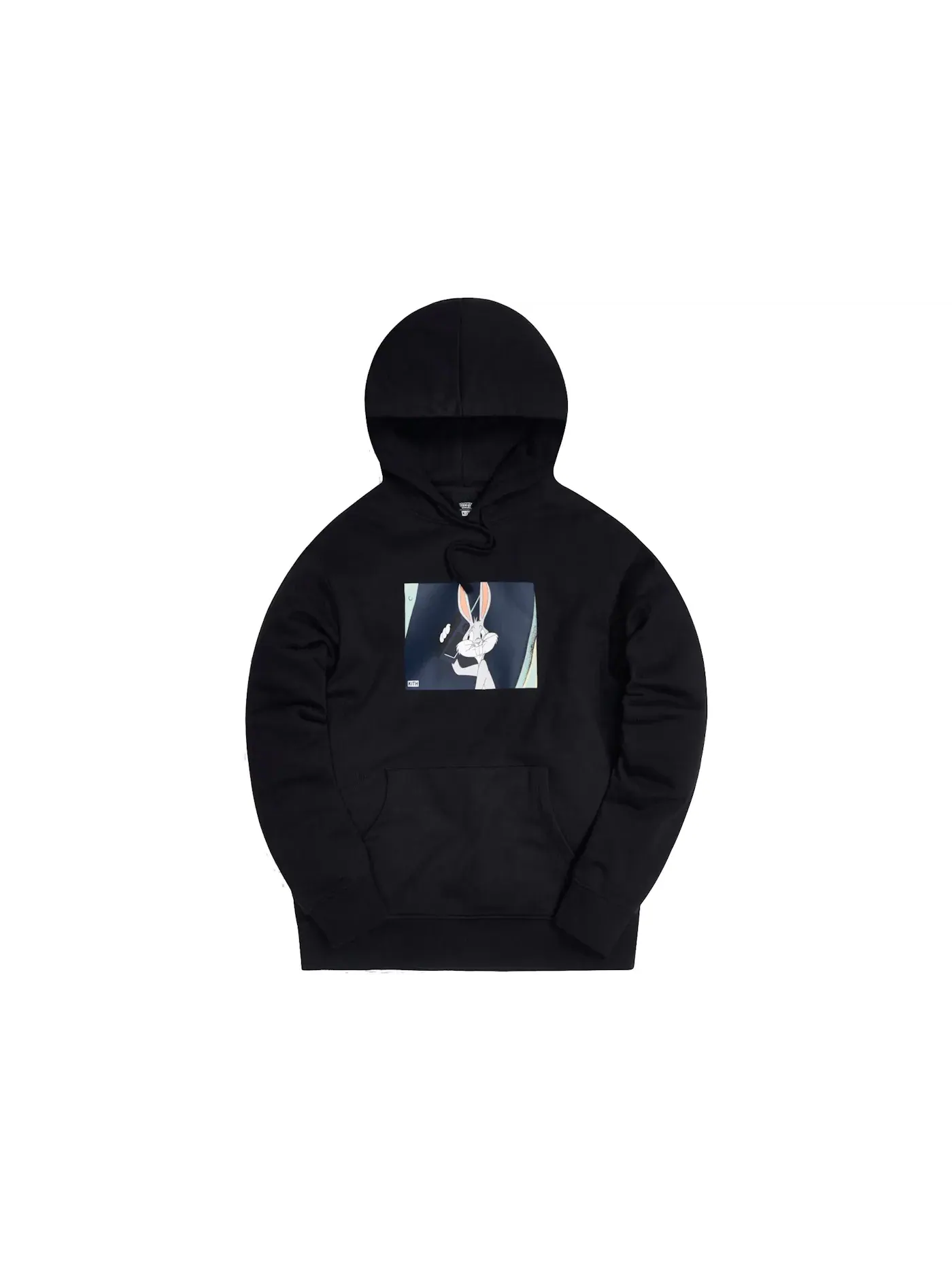 Мужской худи с принтом Kith x Looney Tunes What's Up Doc Kith — изображение 1 из 1, черный