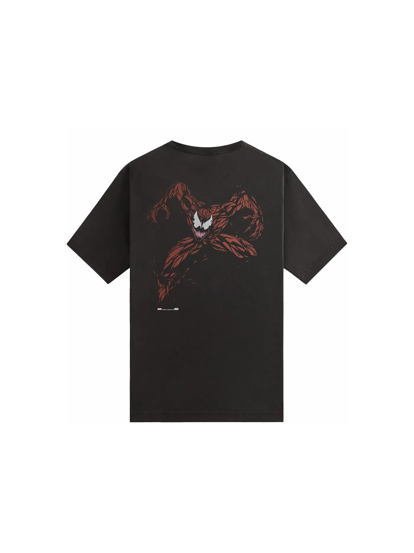 Мужская футболка с принтом Kith x Marvel Carnage Vintage Tee Black — изображение 2 из 2