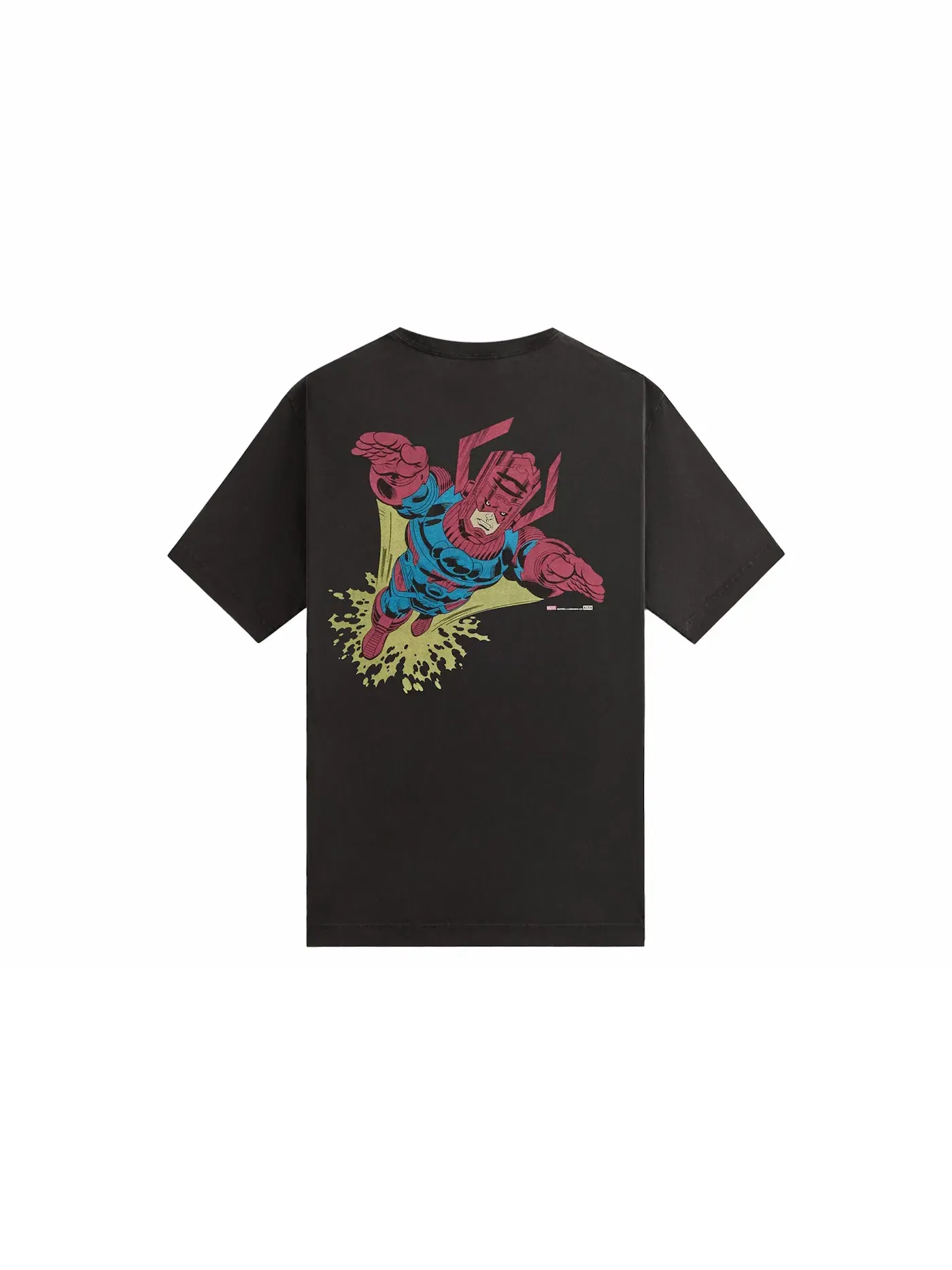 Мужская футболка с принтом Kith x Marvel Galactus Vintage Tee Kith — изображение 2 из 2, черный