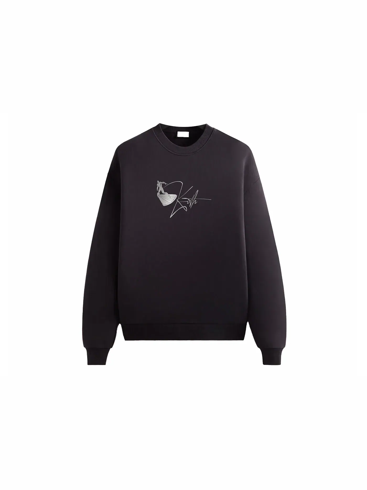 Мужской свитшот с принтом Kith x Marvel Herald Vintage Nelson Crewneck Battleship, Battleship — изображение 1 из 2