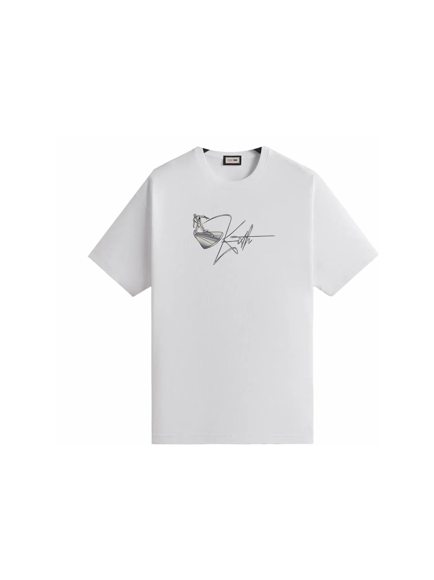 Мужская футболка с принтом Kith x Marvel Herald Vintage Tee — изображение 1 из 2, белый