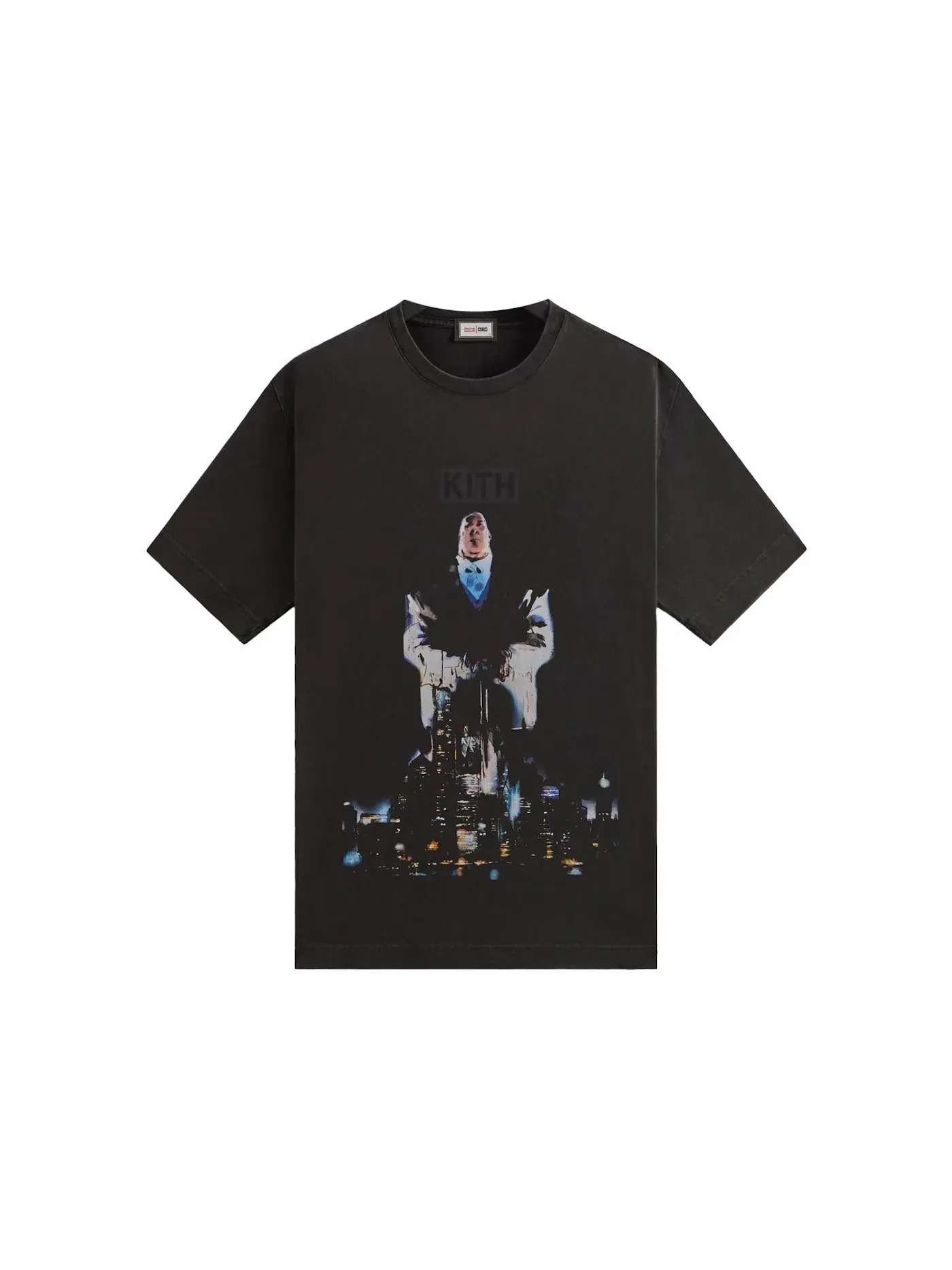 Мужская футболка с принтом Kith x Marvel Kingpin Vintage Tee Kith — изображение 1 из 2, черный