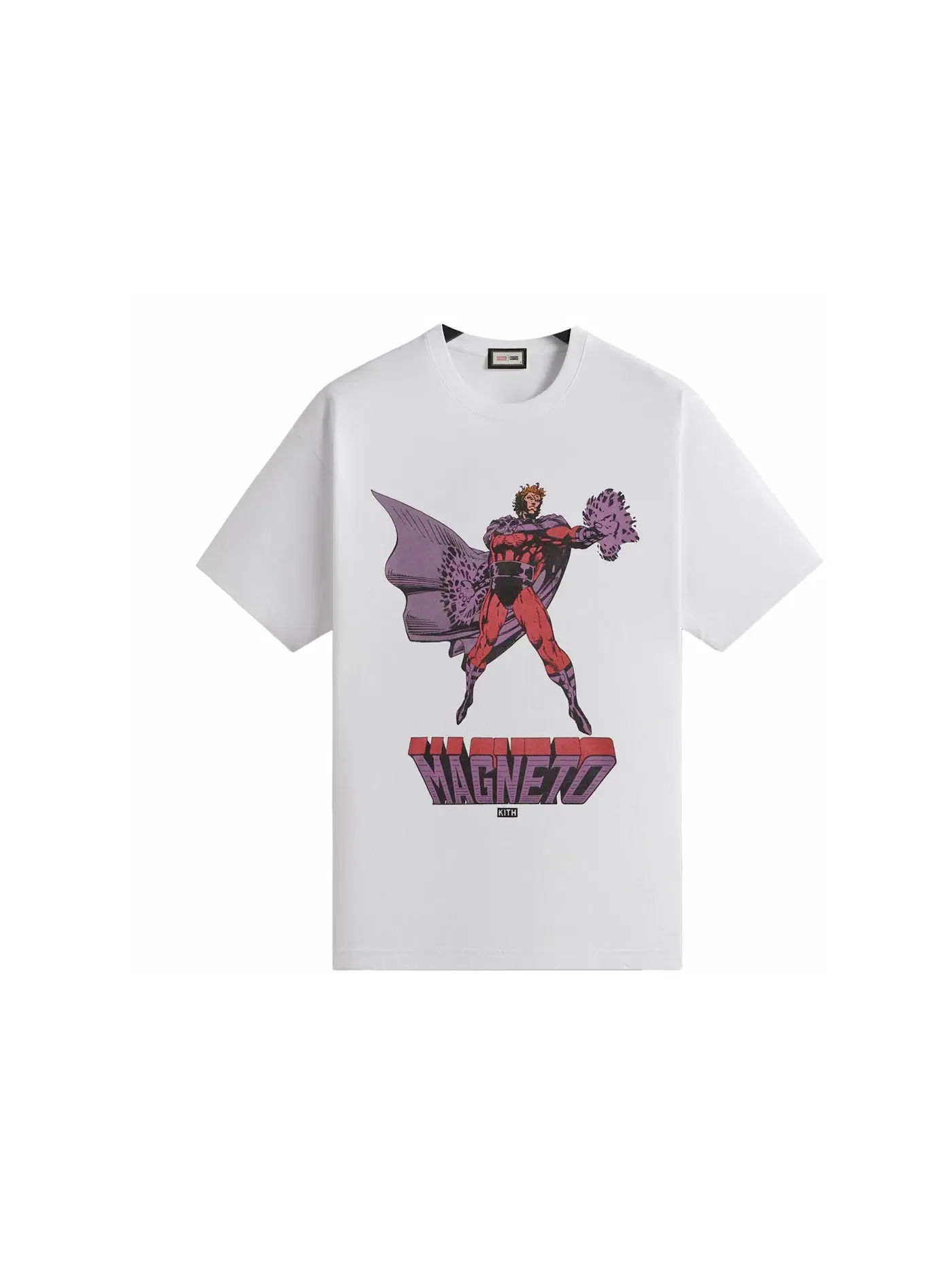 Мужская футболка с принтом Kith x Marvel Magneto Vintage Tee Kith — изображение 1 из 2, белый