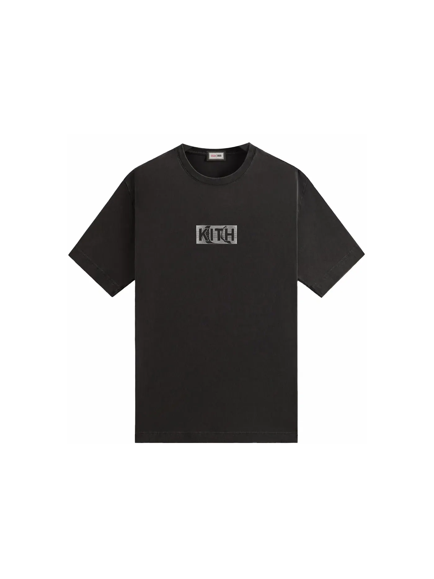 Мужская футболка с принтом Kith x Marvel Silver Surfer Vintage Tee — изображение 1 из 2, черный