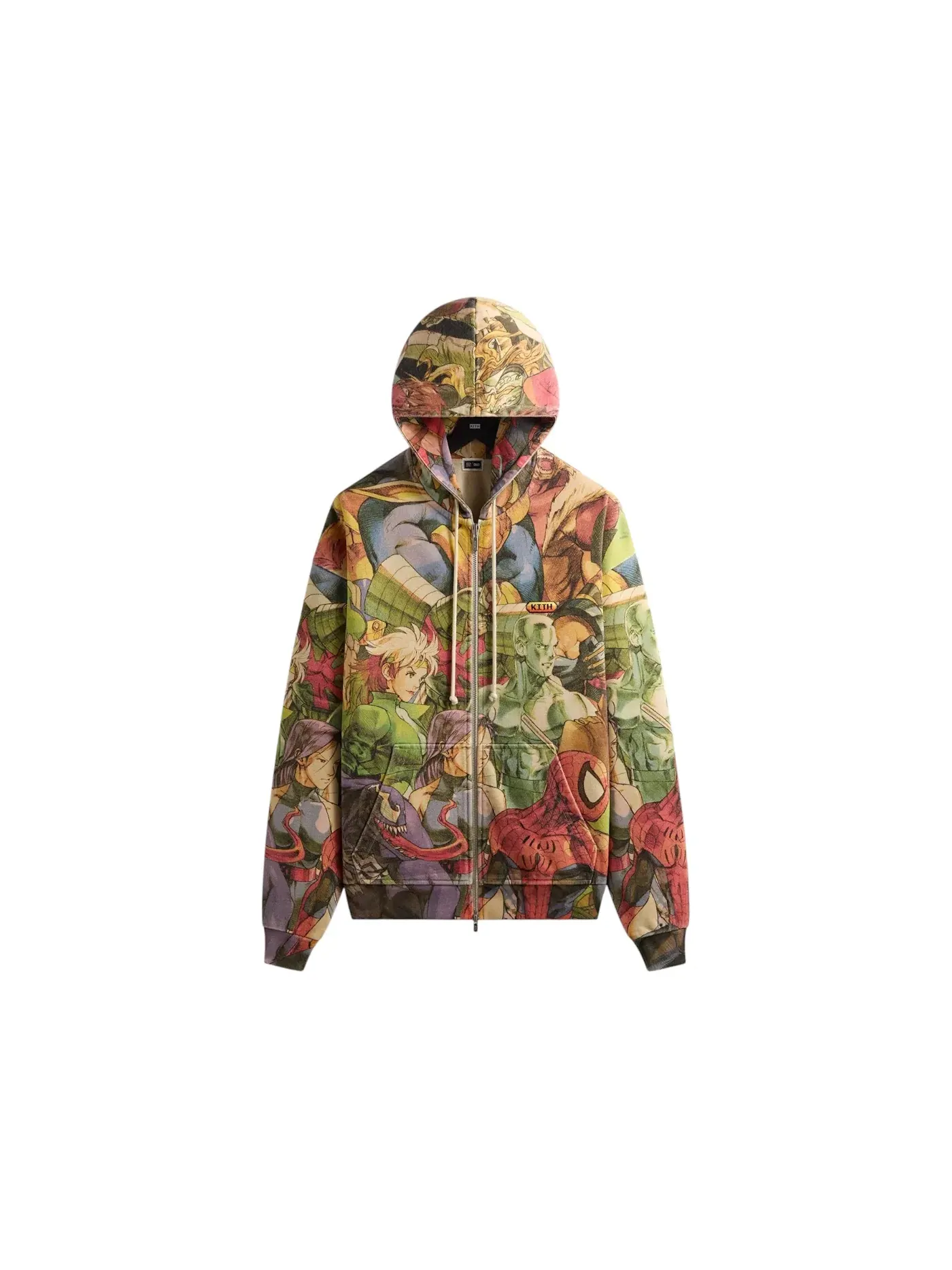 Мужская худи на молнии с принтом Hoodie Kith, Veil — изображение 1 из 1