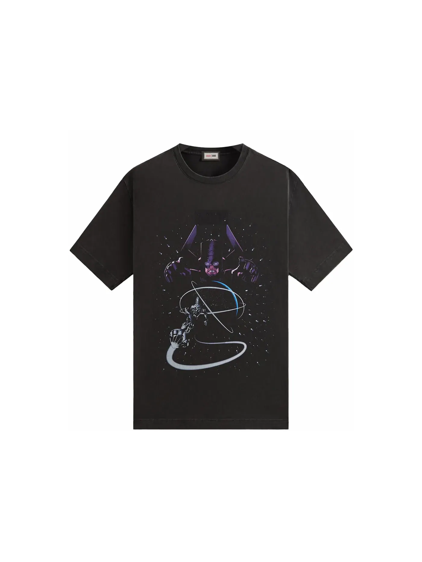 Мужская футболка с принтом Kith x Marvel World Destroyer Vintage Tee — изображение 1 из 2, черный