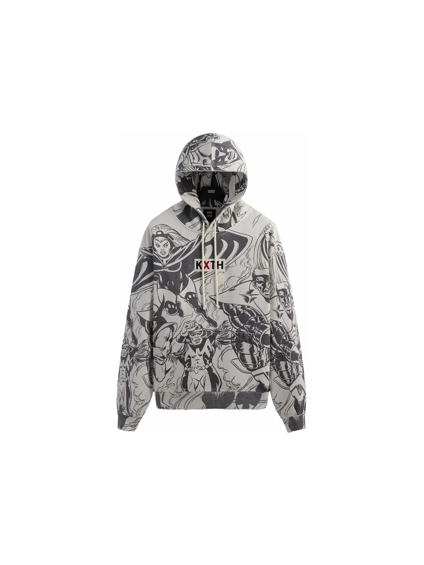 Мужской худи с принтом Kith x Marvel X-Men Assemble Kith, Waffle PH — изображение 1 из 2