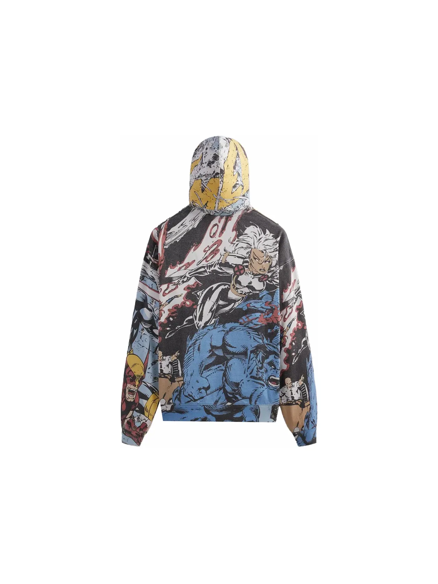 Мужской худи с принтом Kith x Marvel X-Men Battle Hoodie Kith — изображение 2 из 2, белый