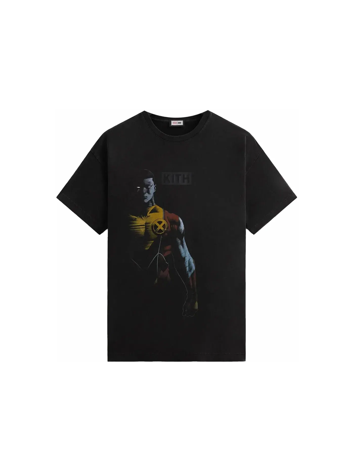 Мужская футболка с принтом Kith x Marvel X-Men Colossus Vintage Tee Kith — изображение 1 из 1, черный