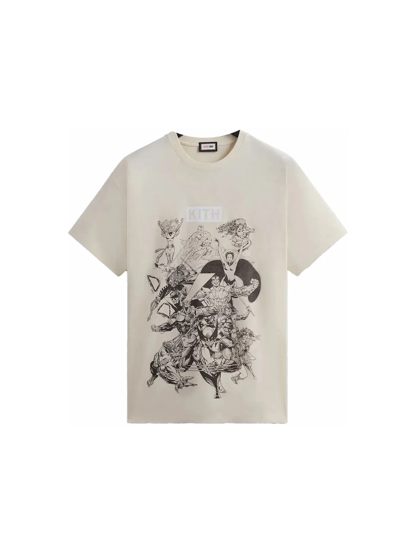 Мужская футболка с принтом Kith x Marvel X-Men Comic Inked Vintage Tee Kith, Sandrift PH — изображение 1 из 1