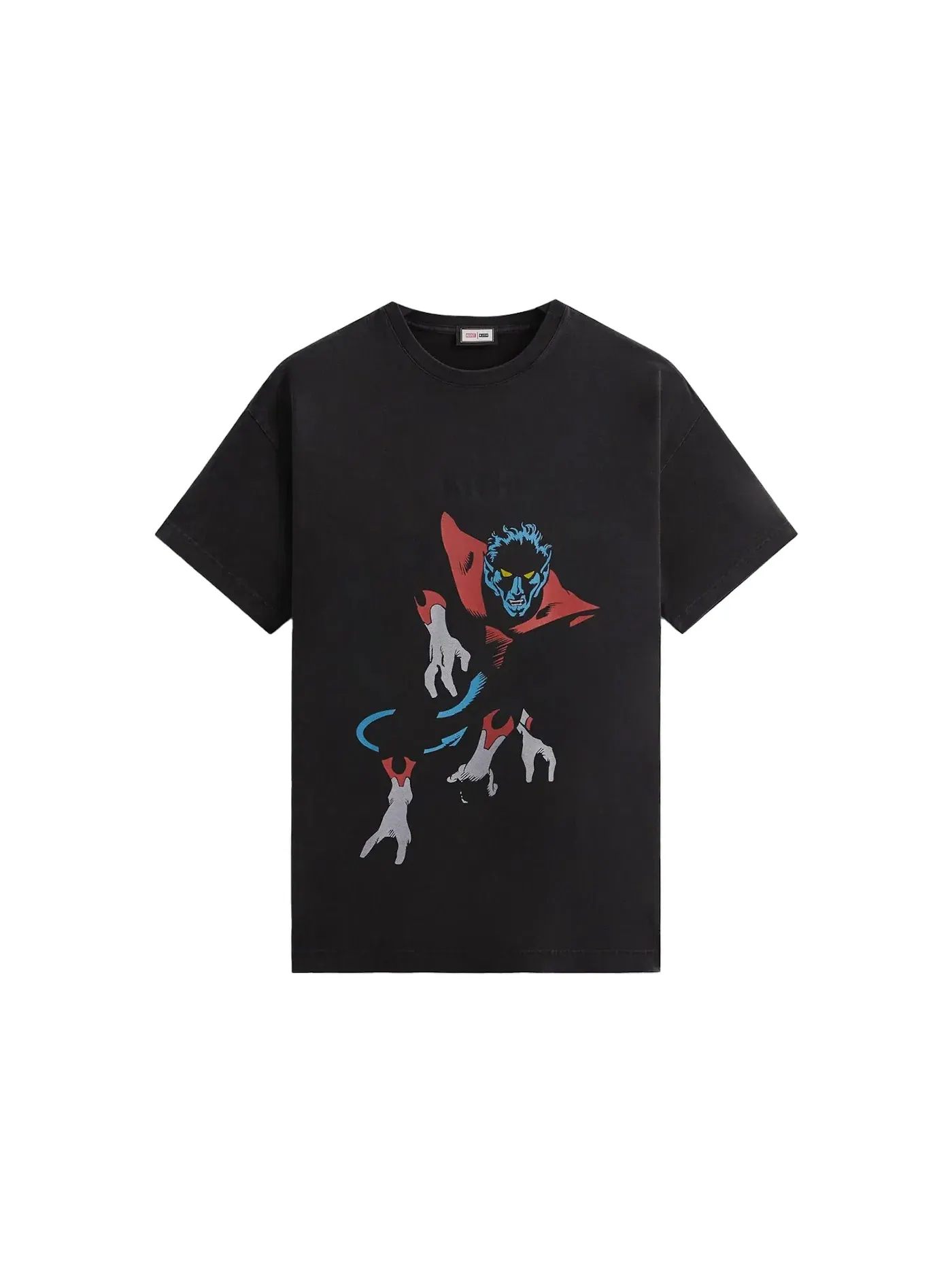 Мужская футболка с принтом Kith x Marvel X-Men Nightcrawler Vintage Tee Kith — изображение 1 из 1, черный