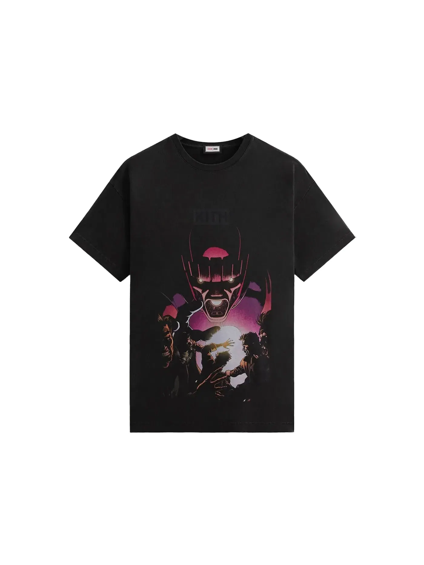 Мужская футболка с принтом Kith x Marvel X-Men Sentinel Vintage Tee Kith — изображение 1 из 1, черный