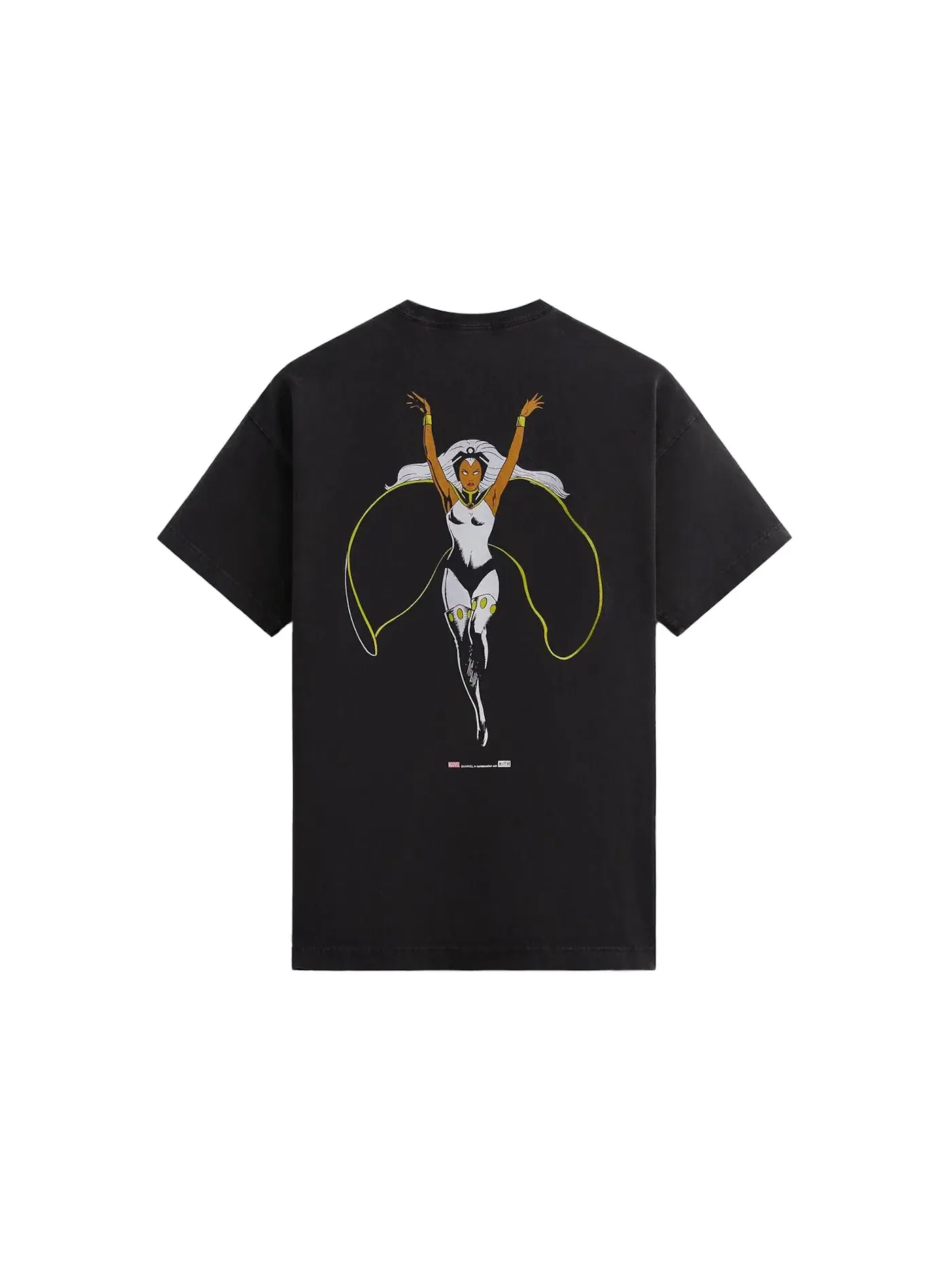 Мужская футболка с принтом Kith x Marvel X-Men Storm Vintage Tee Kith — изображение 2 из 2, черный
