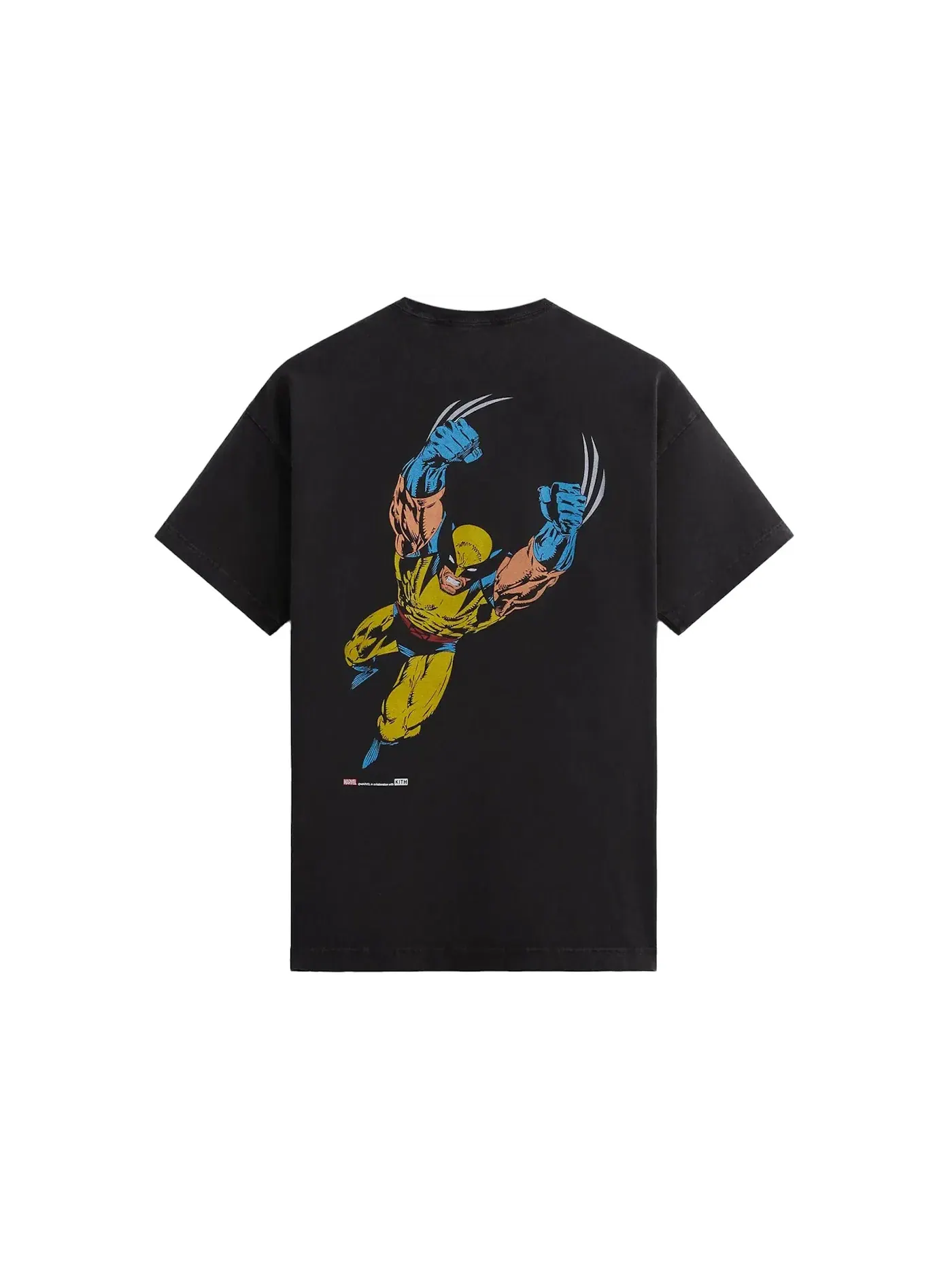 Мужская футболка с принтом Wolverine Kith — изображение 2 из 2, черный