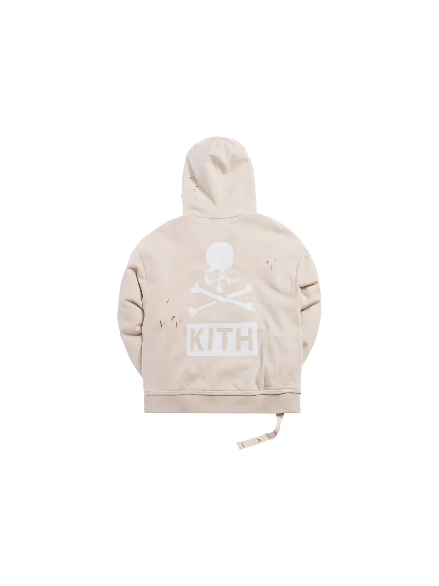Мужской худи с принтом Kith x mastermind WORLD Knit Hoodie Turtle Dove, Turtle Dove — изображение 2 из 2