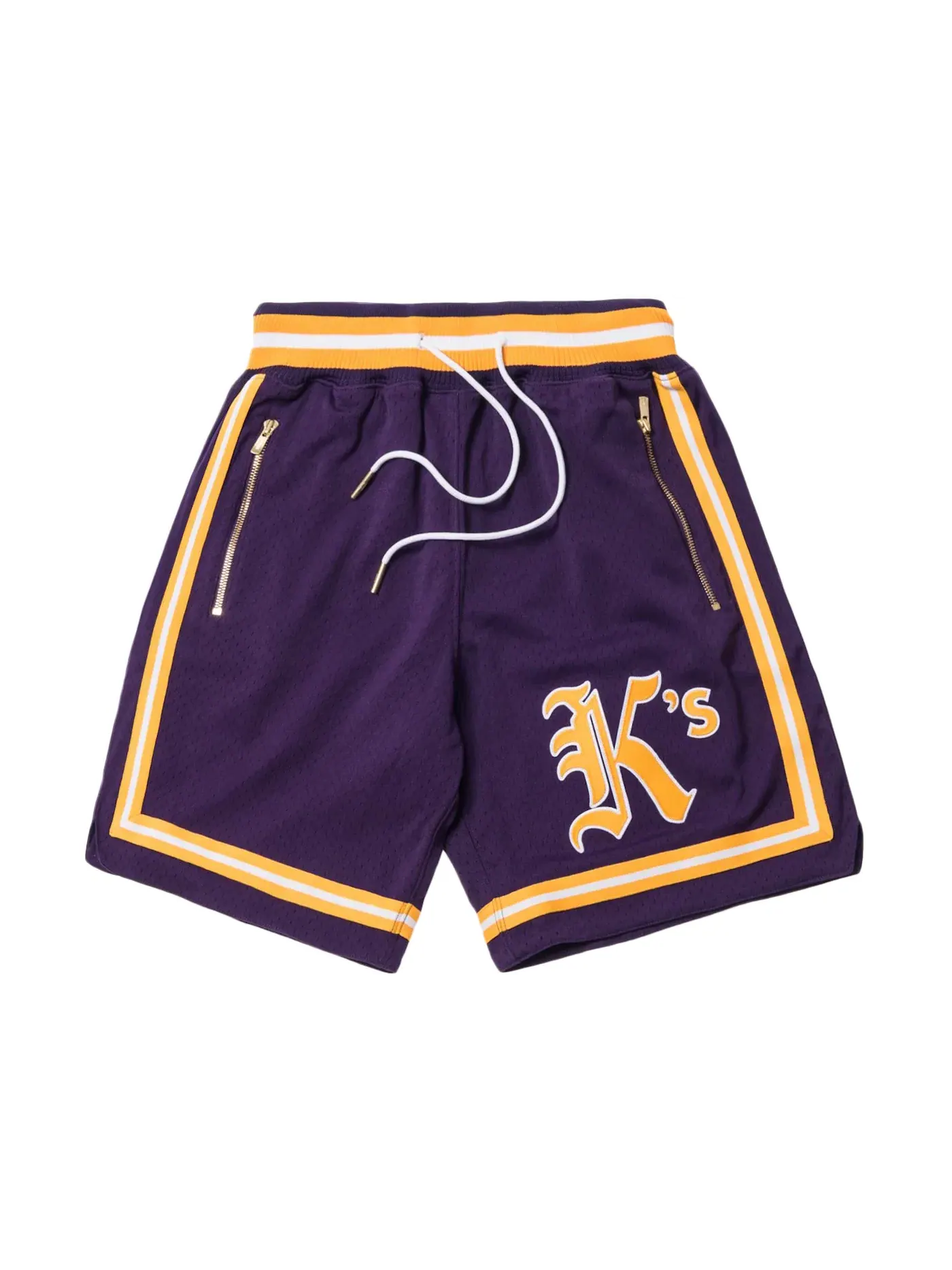 Мужские шорты с принтом Kith x Mitchell & Ness Basketball Short Los Angeles, Los Angeles — изображение 1 из 2
