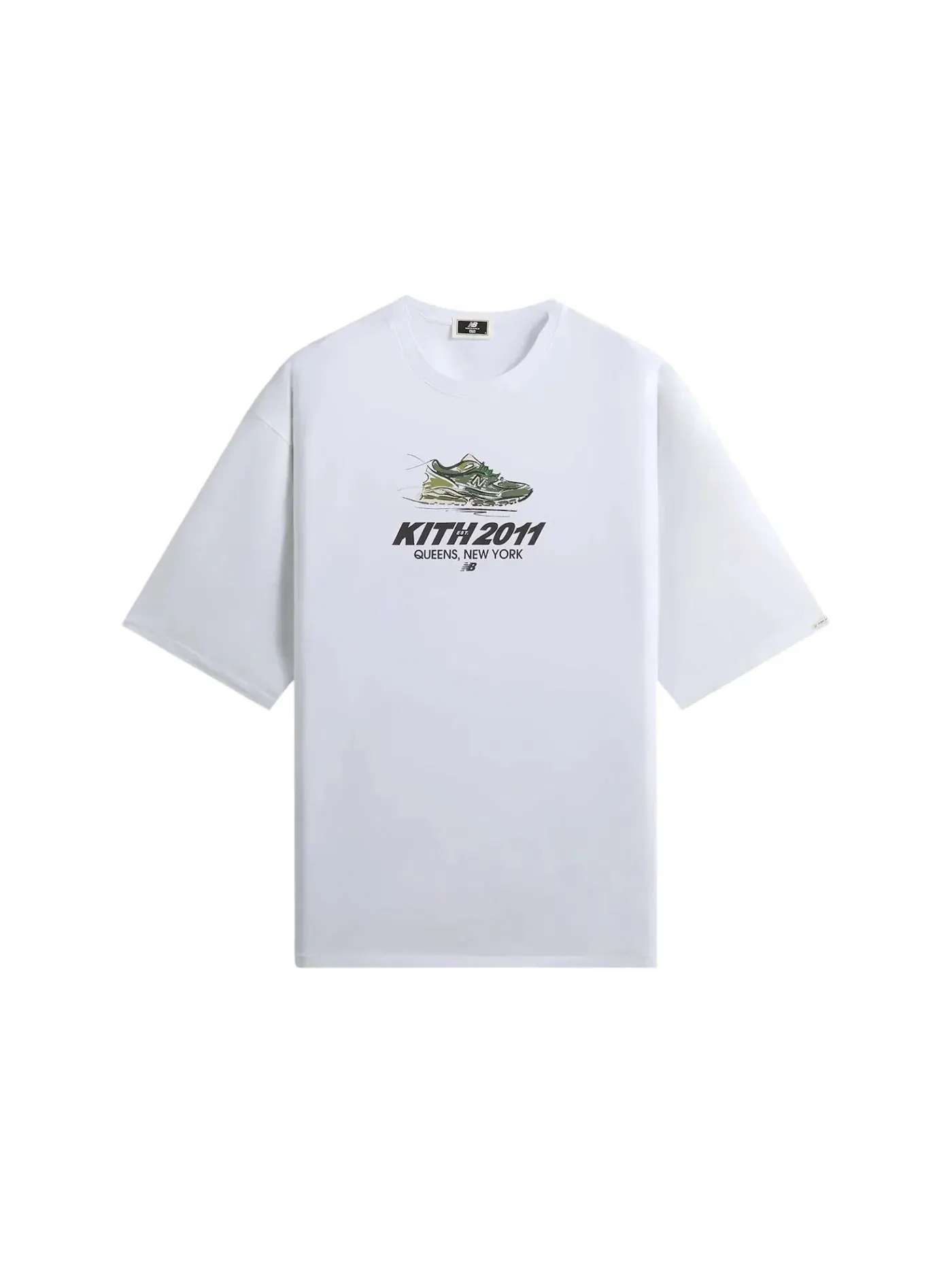 Мужская футболка с принтом Sketch Jones Tee Kith — изображение 1 из 2, белый