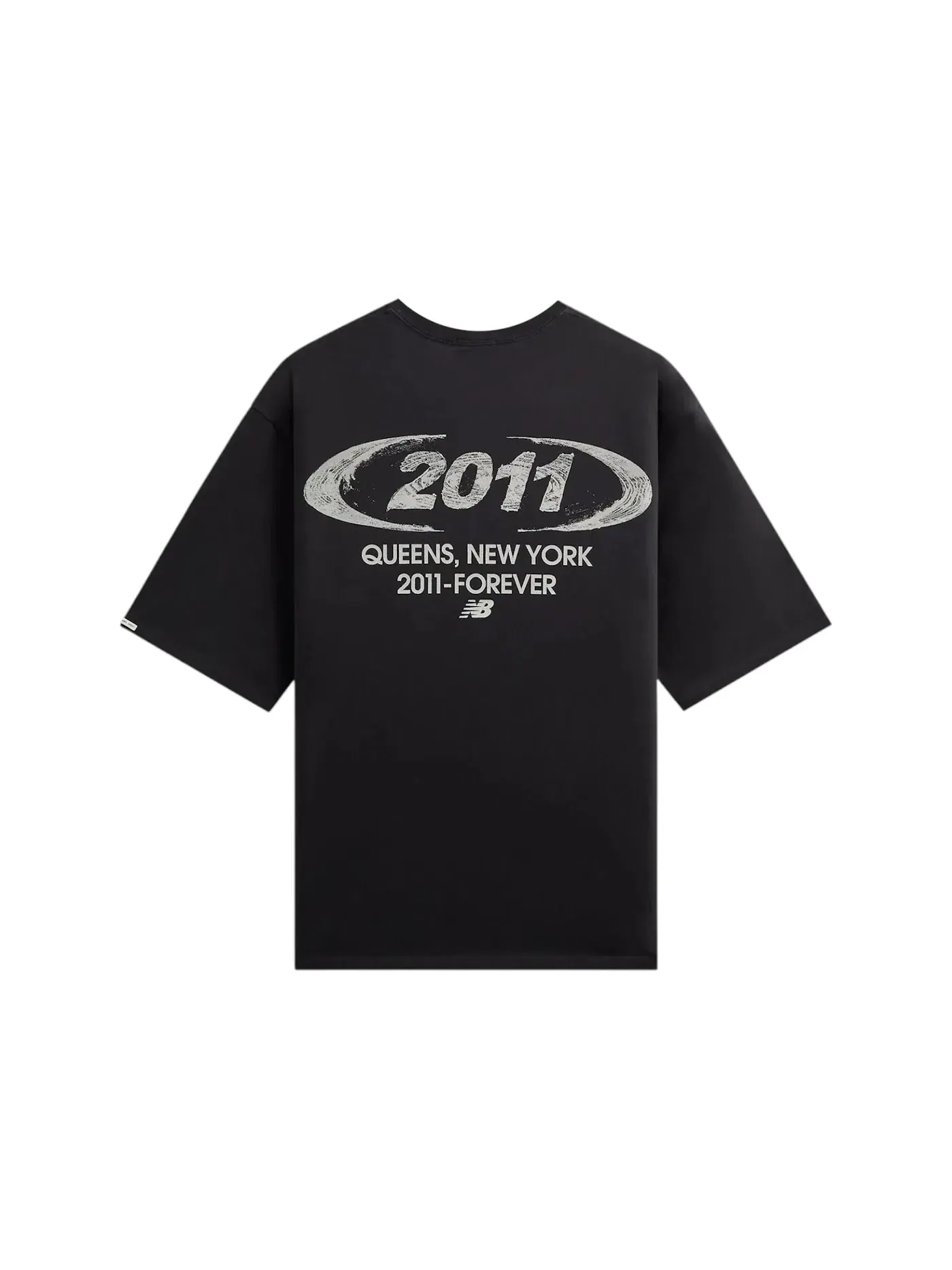 Мужская футболка Kith x New Balance 2011 Woodblock Jones Tee — изображение 2 из 2, черный