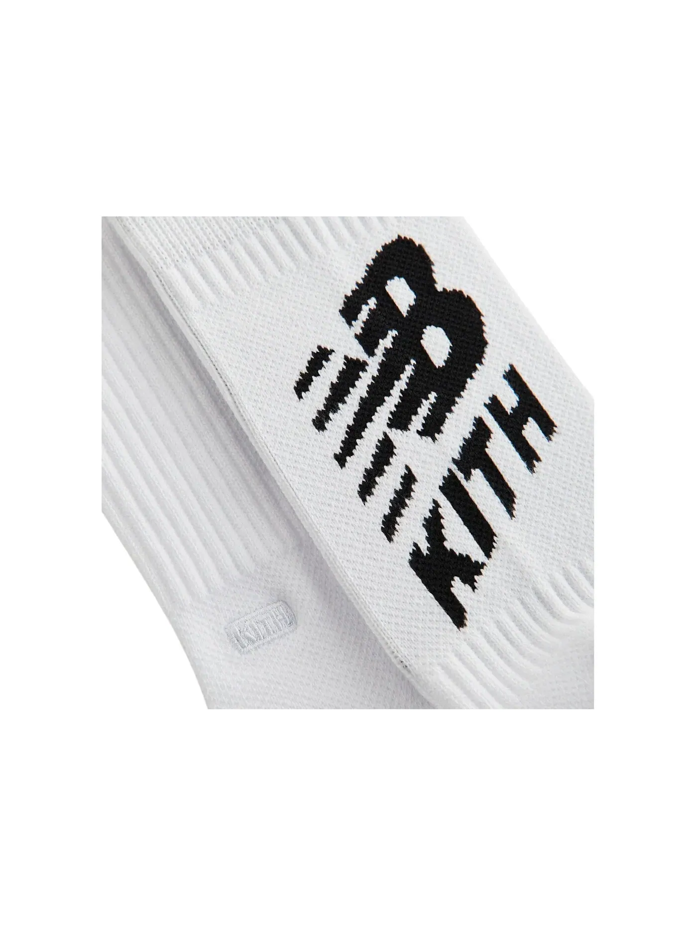 Мужские носки Kith x New Balance Big Logo — изображение 2 из 2, белый