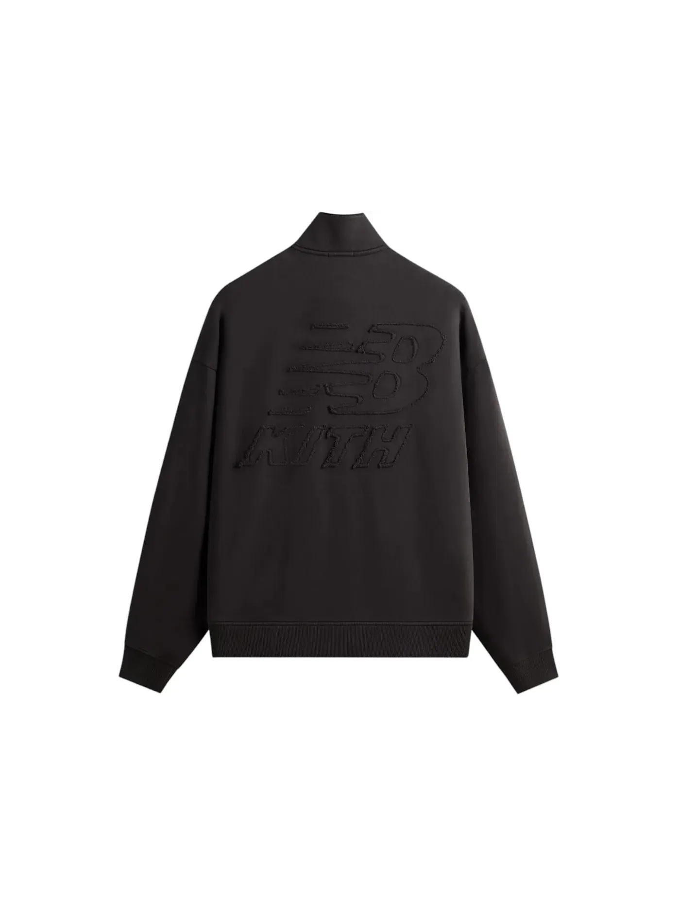 Мужская куртка с длинным рукавом Kith x New Balance Nelson Quarter Zip — изображение 2 из 2, черный