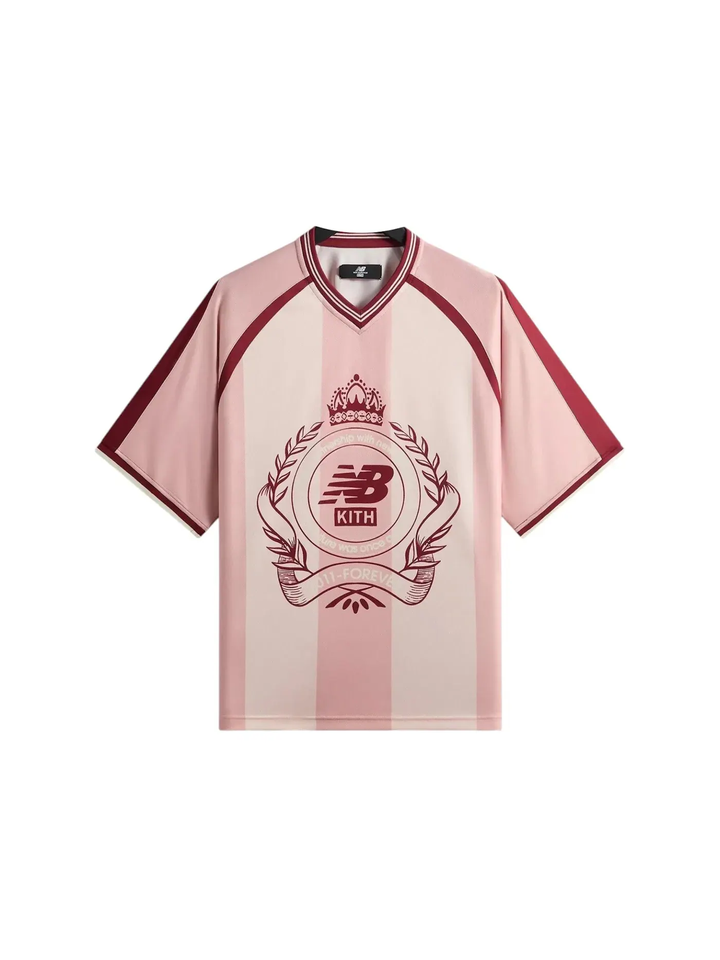 Мужская футбольная джерси с сетчатым материалом Jersey Kith — изображение 1 из 2, лайловый