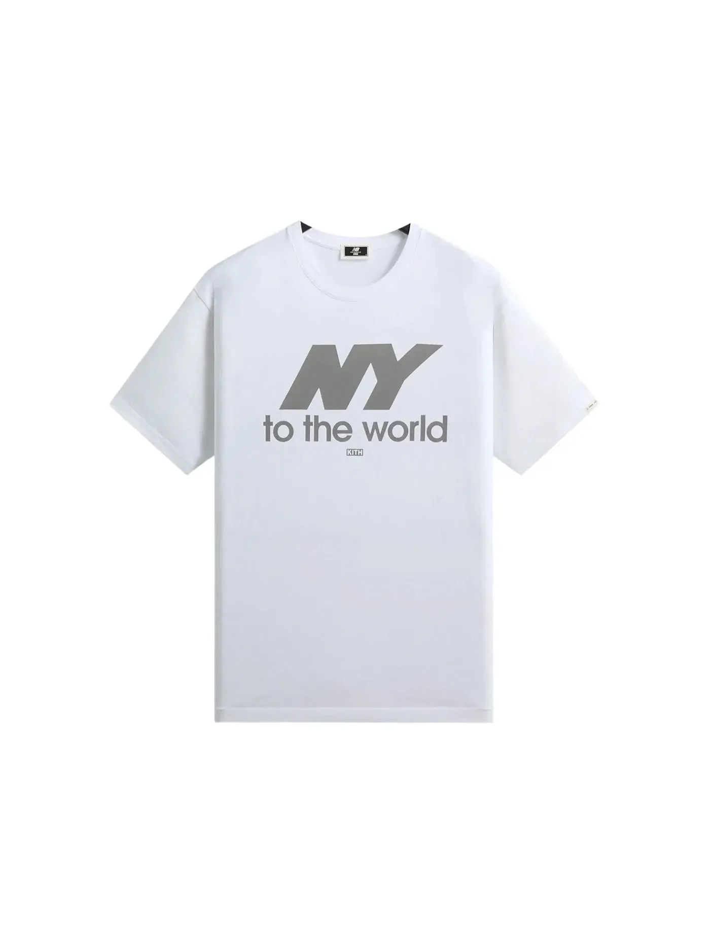 Мужская футболка с принтом Kith x New Balance NY Tee Kith — изображение 1 из 2, белый