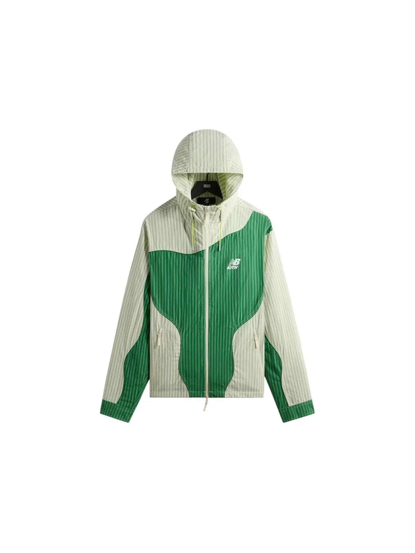 Мужская куртка из поплина Kith x New Balance Poplin Mix Madison VI, Spring Juniper — изображение 1 из 2