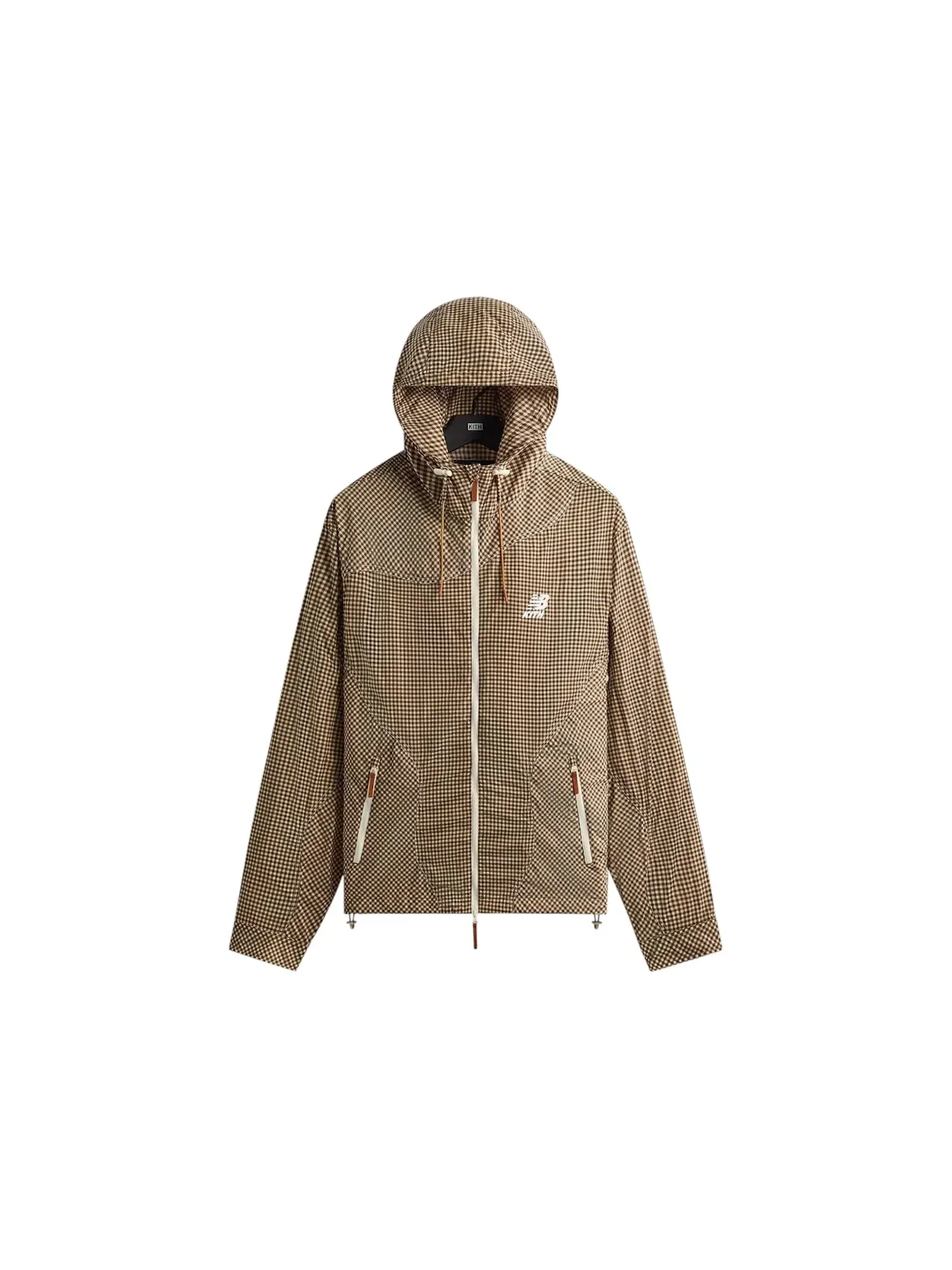 Мужская куртка с принтом Kith x New Balance Tech Gingham Madison VI Jacket — изображение 1 из 2, наследство