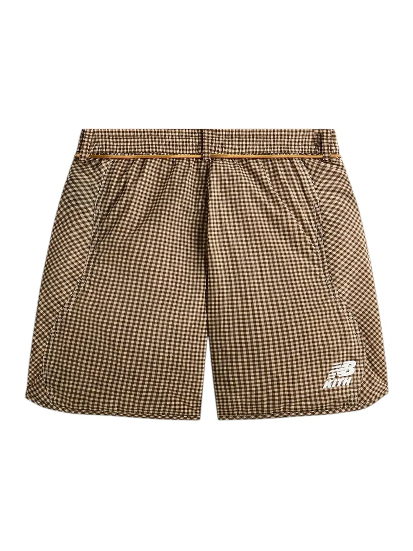 Мужские шорты с принтом Kith x New Balance Tech Gingham Onslow Short Legacy — изображение 2 из 2, наследство