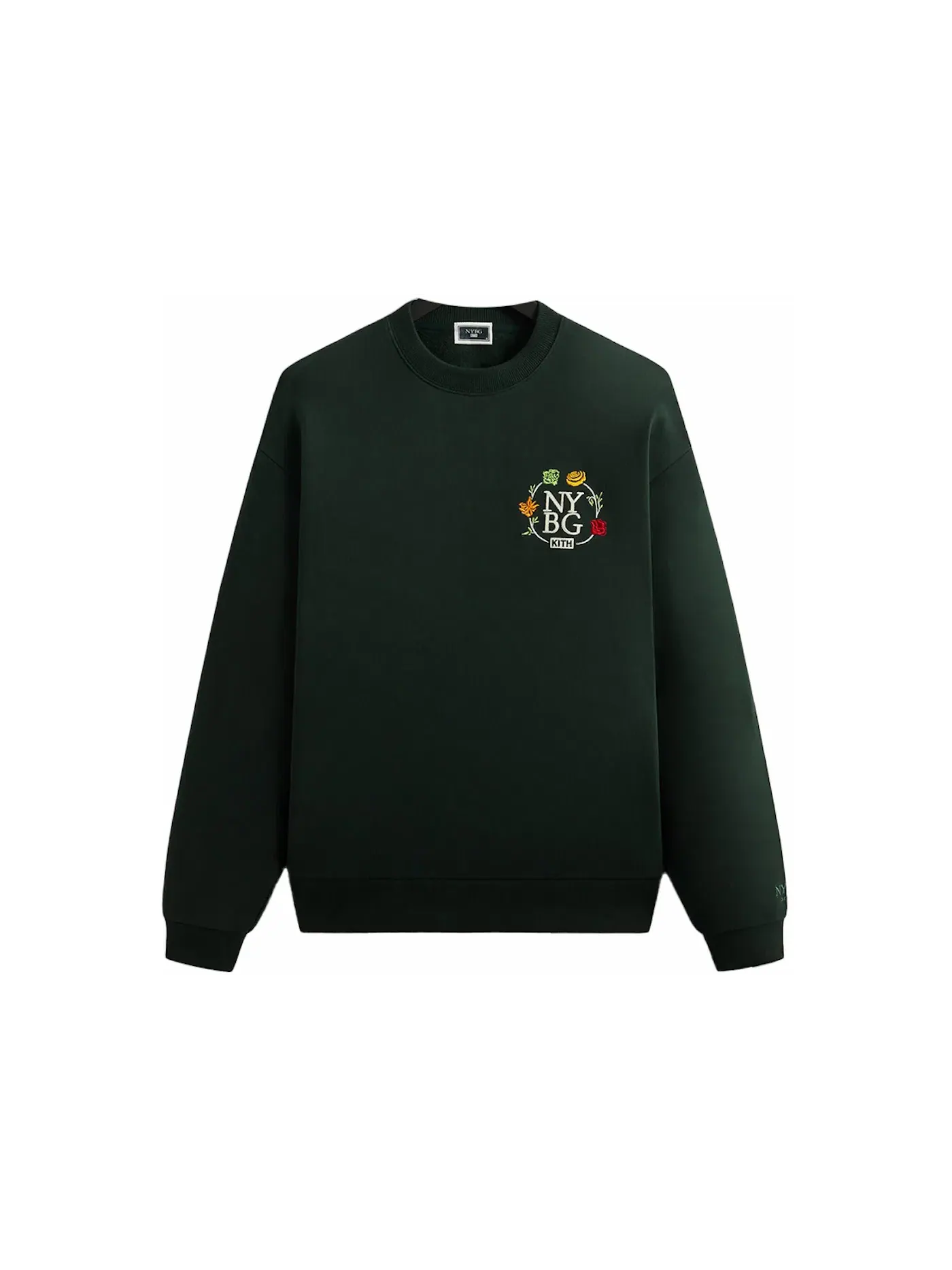 Мужской свитшот хлопковый Kith x New York Botanical Garden Gardens Of The Mind Nelson Crewneck Stadium, Stadium