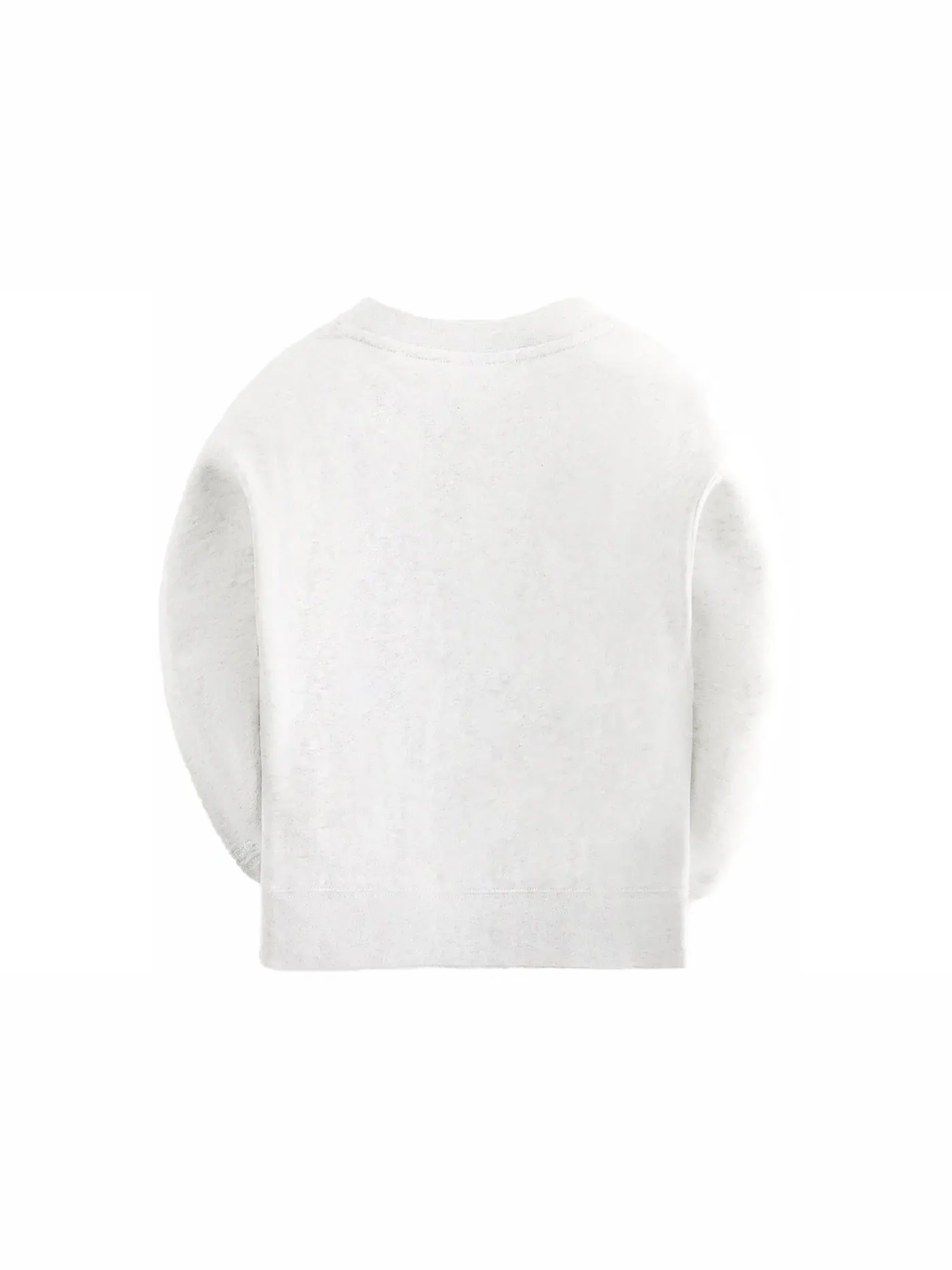 Детское худи с принтом Kith x New York Botanical Garden Kids Logo Nelson Crewneck — изображение 2 из 2, светлый серый