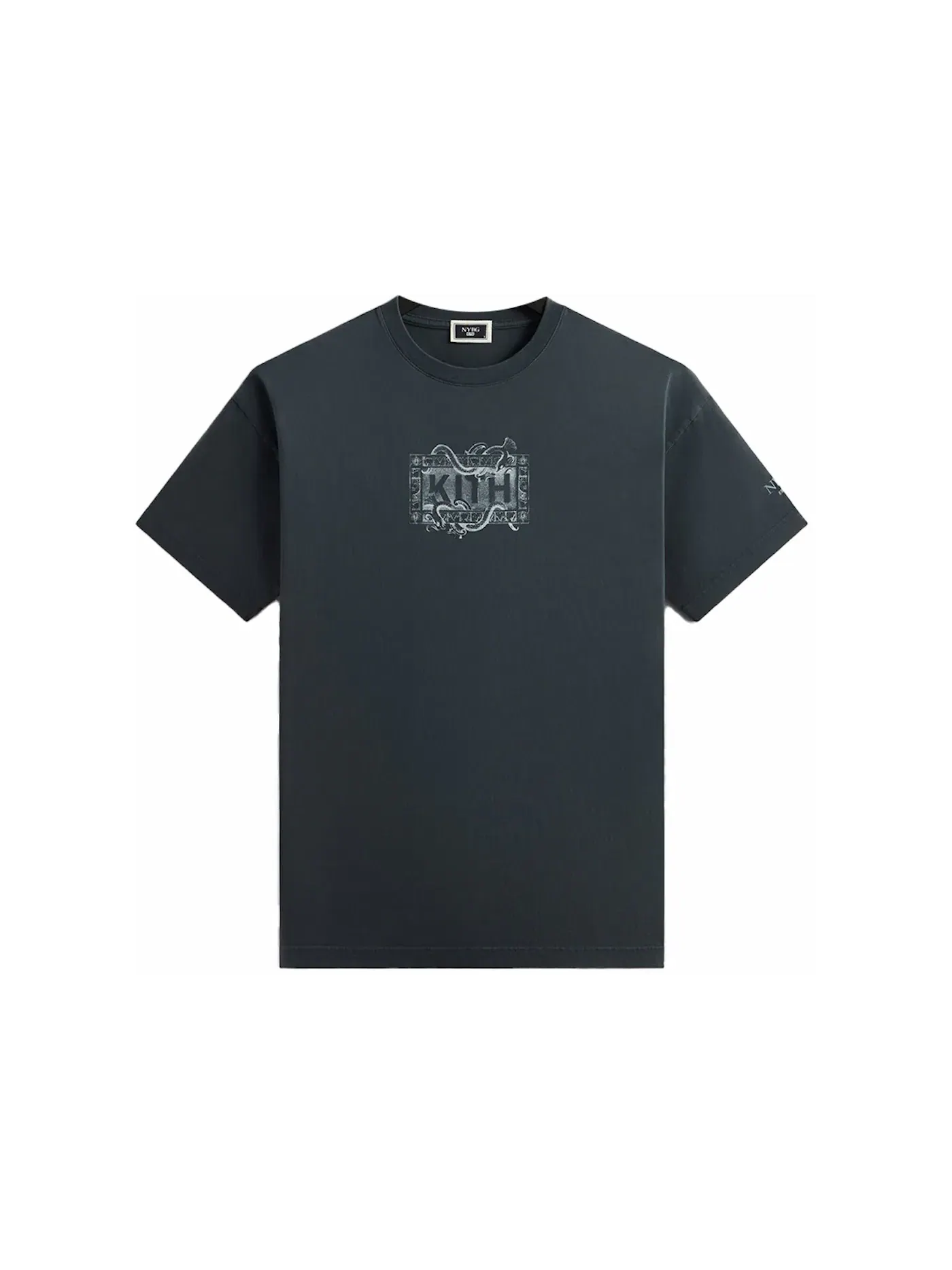Мужская футболка с принтом Kith x New York Botanical Garden Title Page Vintage Tee — изображение 1 из 2, ночной