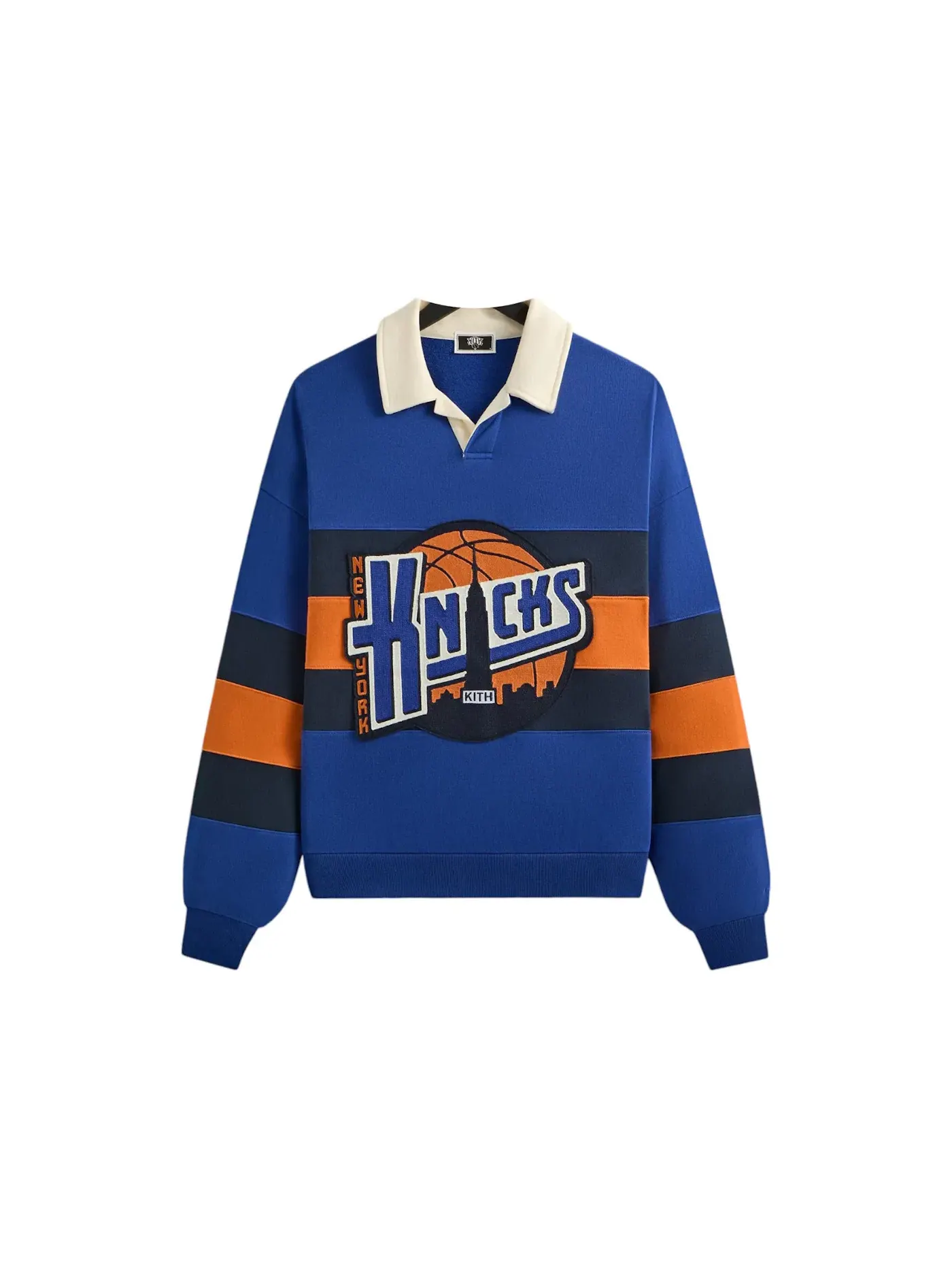 Мужской пуловер с воротником и принтом Pullover Kith, Current — изображение 1 из 1