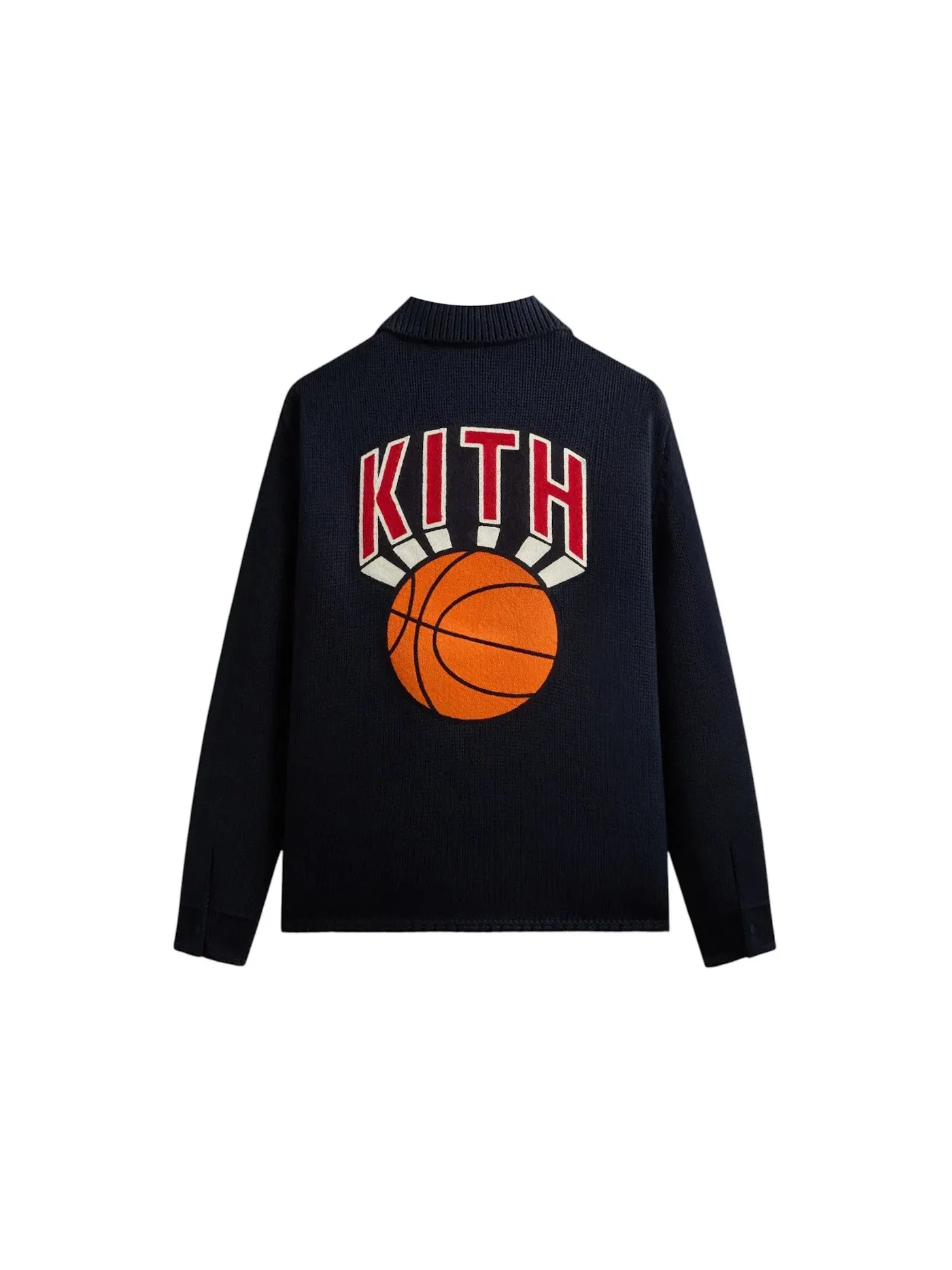 Мужская куртка классическая вязаная Ginza Kith — изображение 2 из 2, ночной