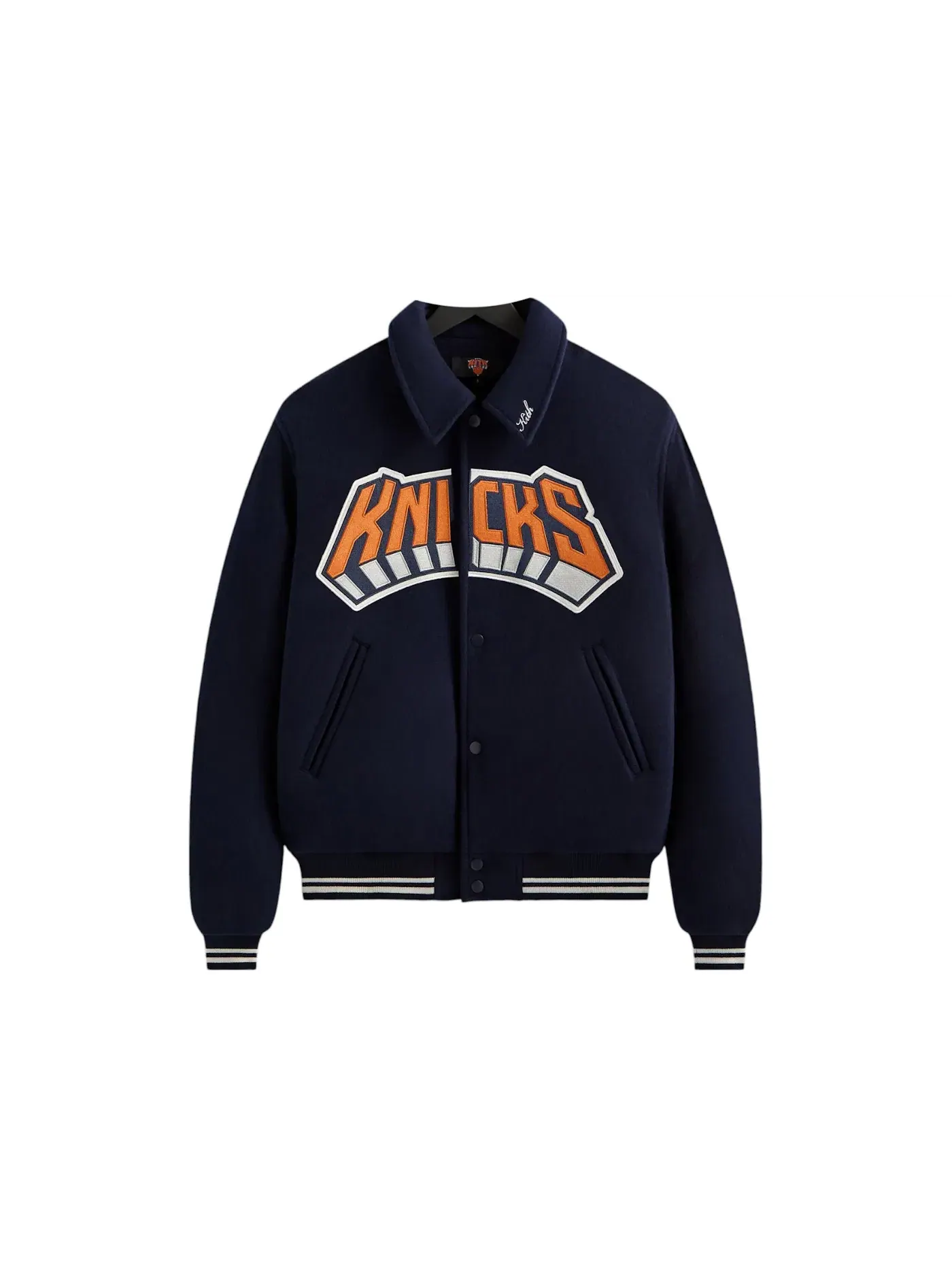Мужская куртка из шерсти с принтом Empire Kith x New York Knicks — изображение 1 из 1, ночной