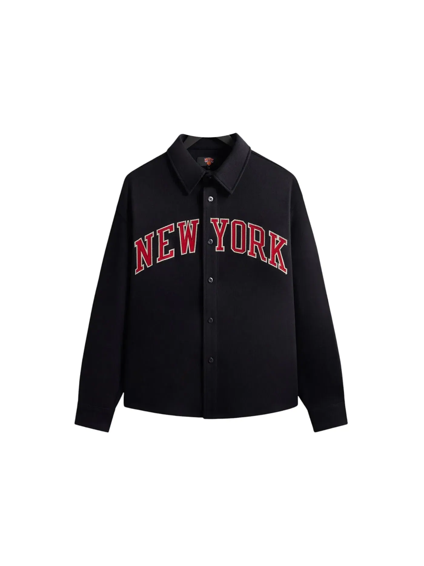 Мужской свитер с принтом Kith x New York Knicks Felted Apollo Sweater — изображение 1 из 2, ночной