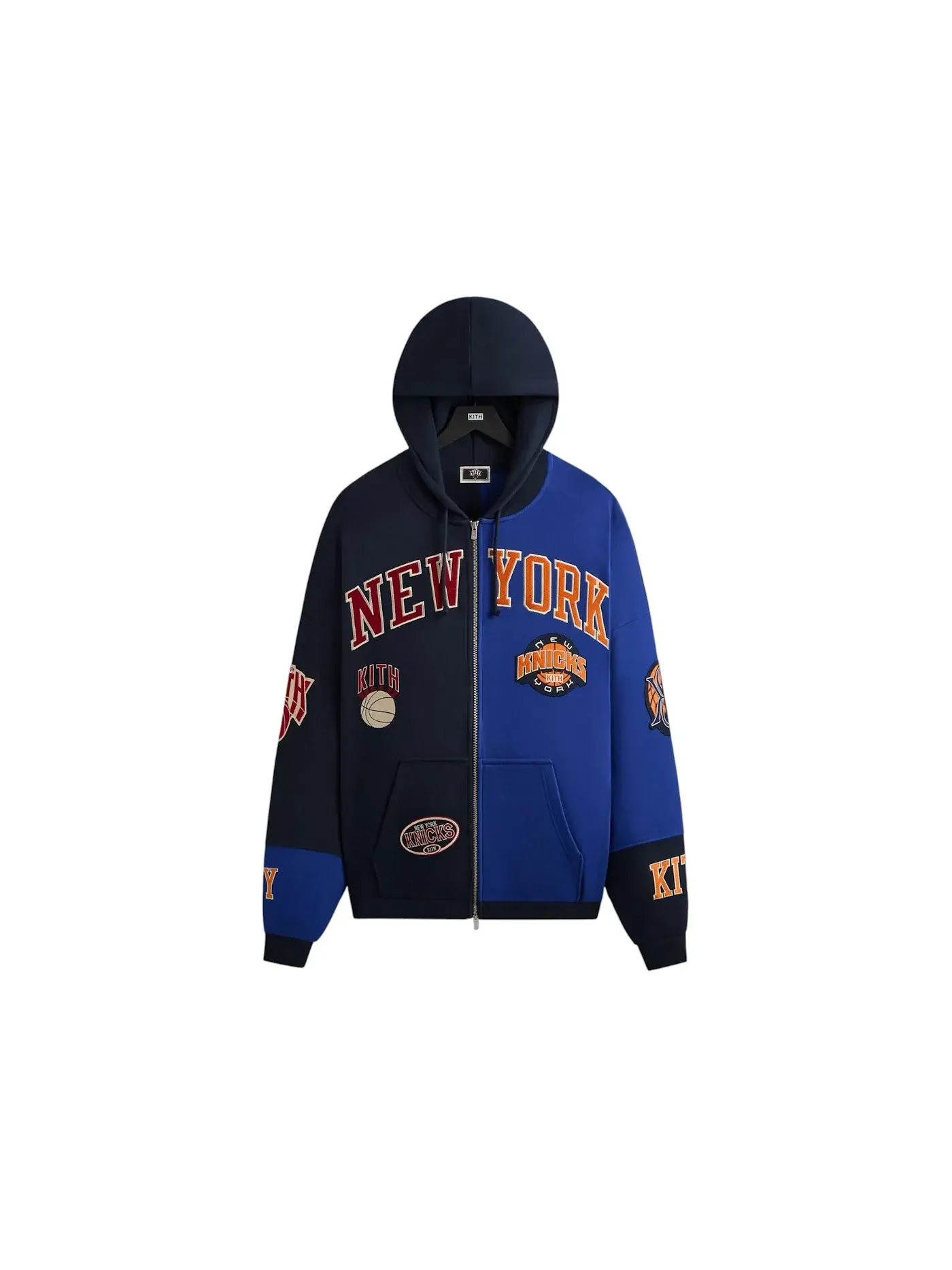 Мужской худи с принтом Mash Up Vintage Kith — изображение 1 из 2, ночной