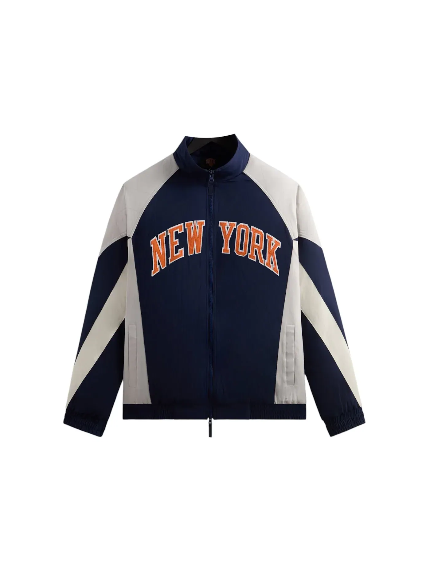 Мужская куртка из нейлона с принтом Kith x New York Knicks Nylon Padded Jacket Kith — изображение 1 из 1, ночной