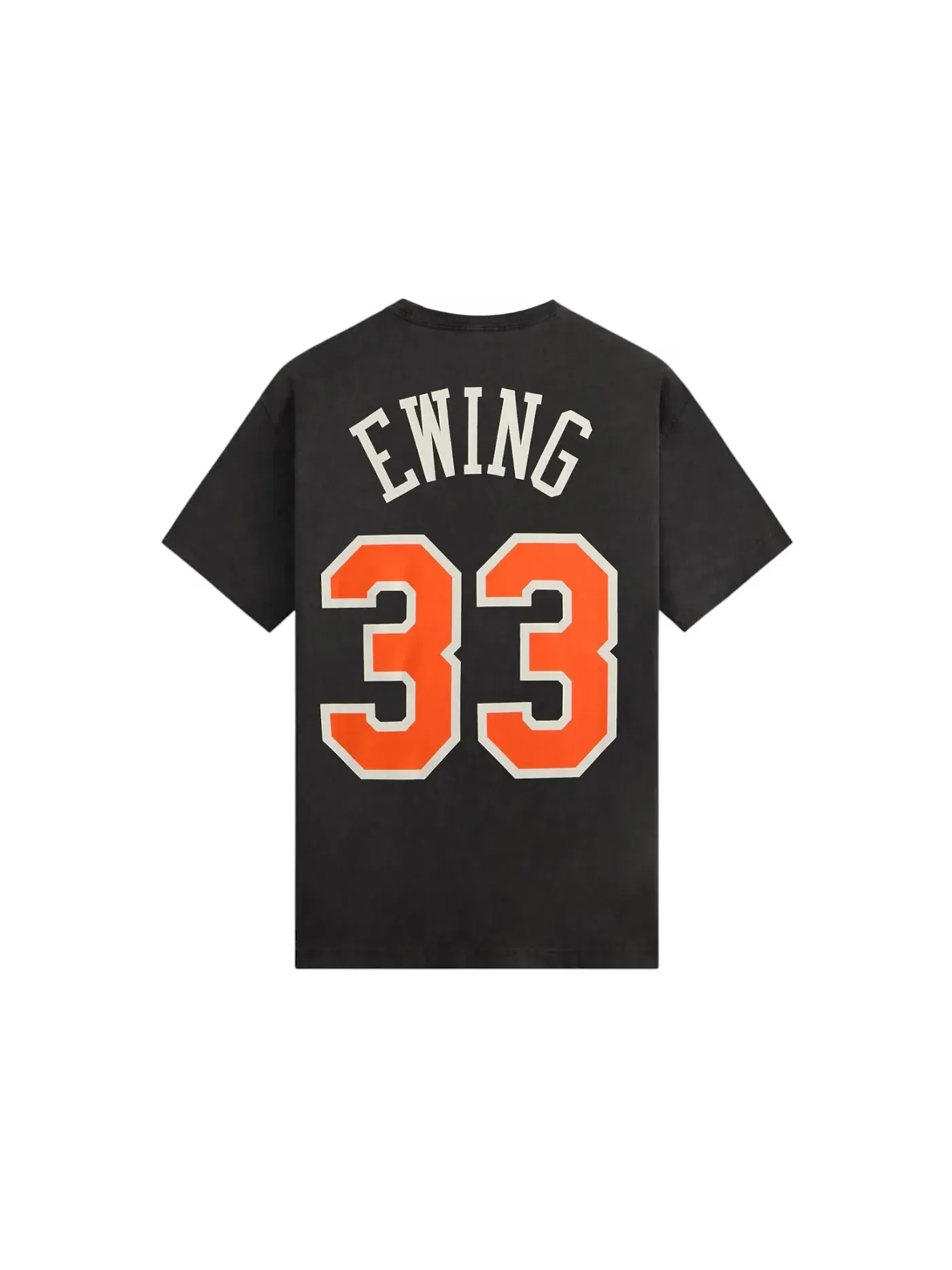 Мужская футболка с принтом Kith x New York Knicks Patrick Ewing Vintage Tee — изображение 2 из 2, черный