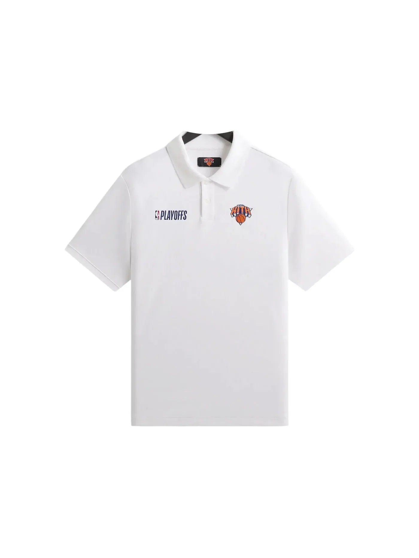 Мужское поло Kith x New York Knicks Playoffs Ainslie Pique Polo — изображение 1 из 2, белый