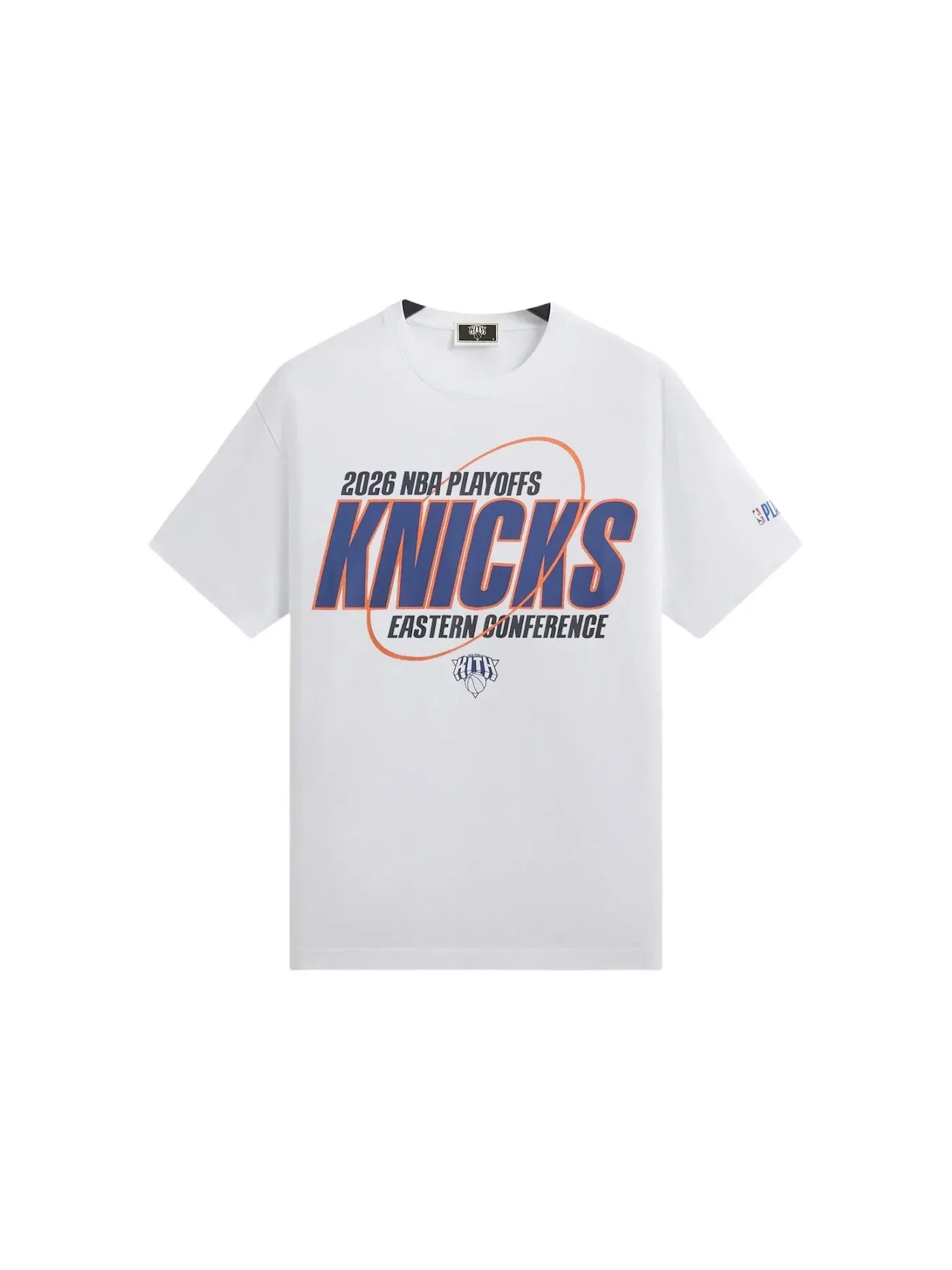 Мужская футболка с принтом Playoffs Tee Kith — изображение 1 из 2, белый