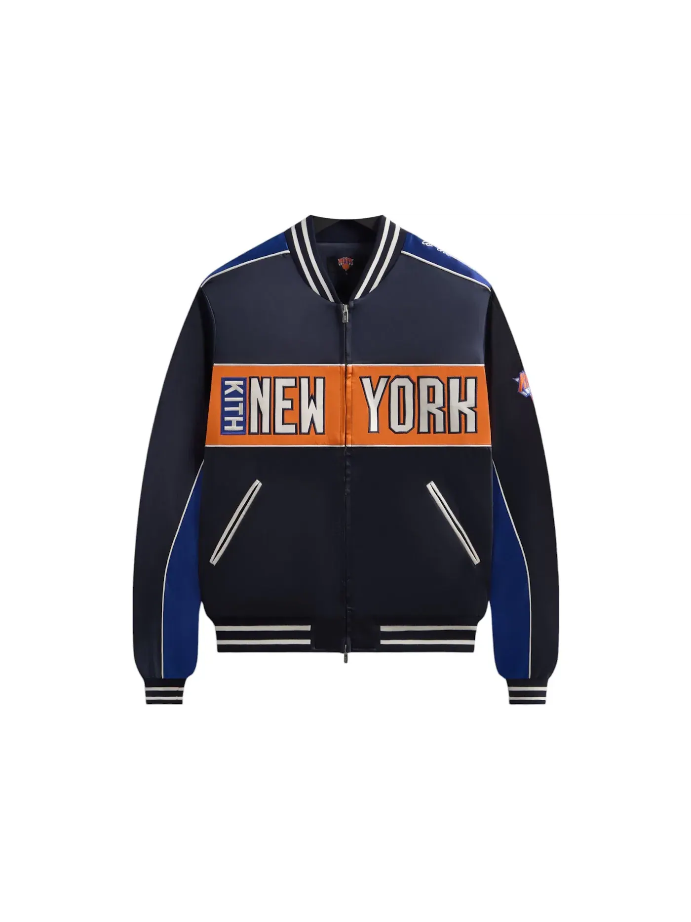 Мужская куртка Kith x New York Knicks Souvenir Jacket — изображение 1 из 2, ночной