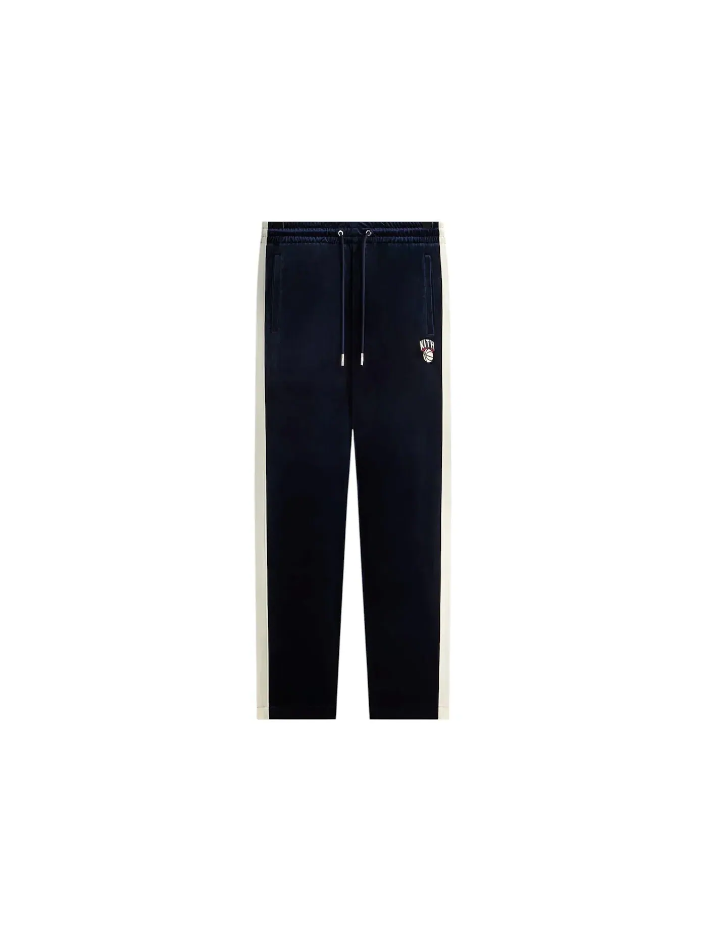 Мужские спортивные штаны из велюра Kith x New York Knicks Velour Track Pant — изображение 1 из 2, ночной
