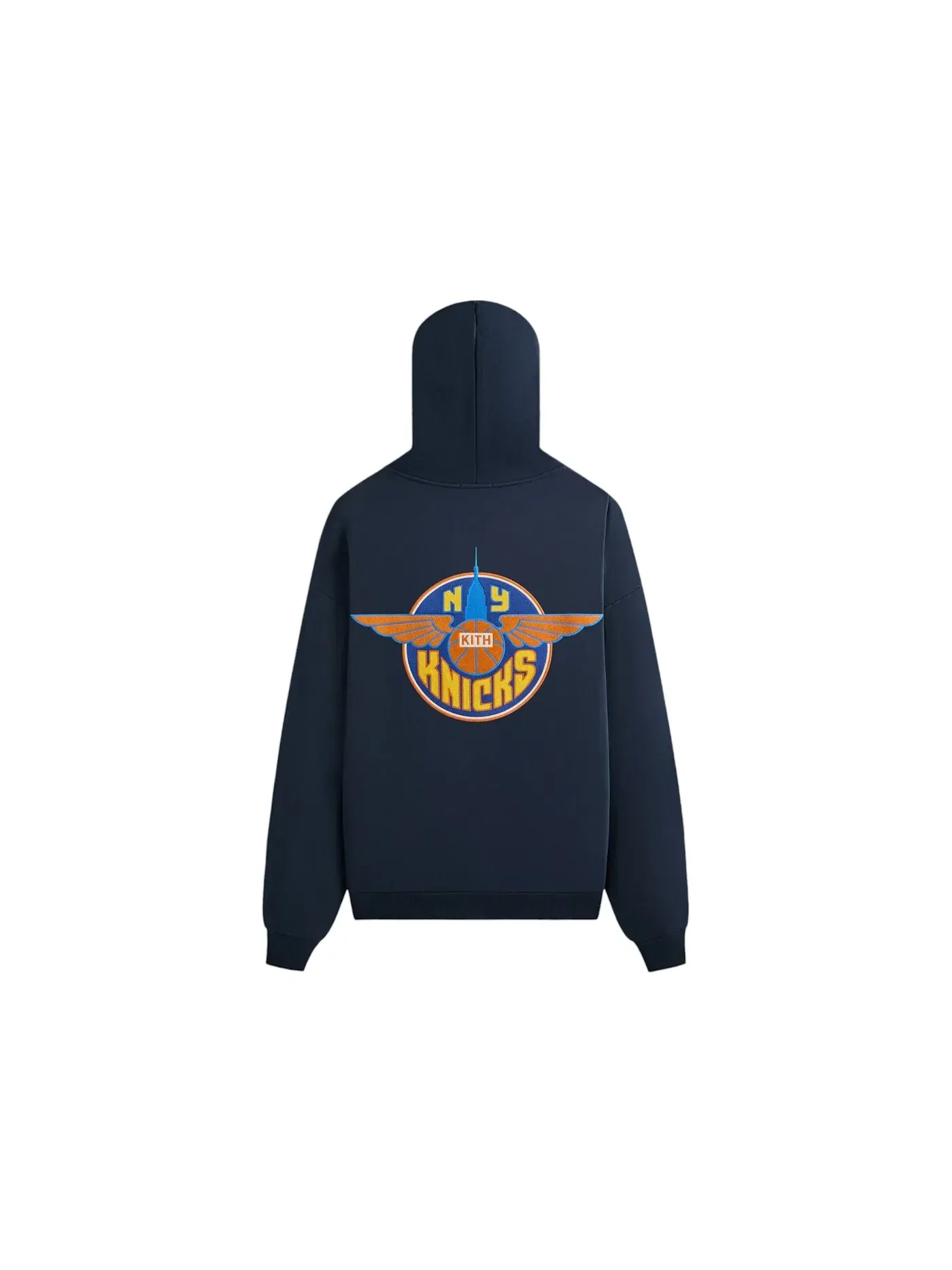Мужская худи с принтом Kith x New York Knicks Wingman Vintage Nelson Kith — изображение 2 из 2, ночной