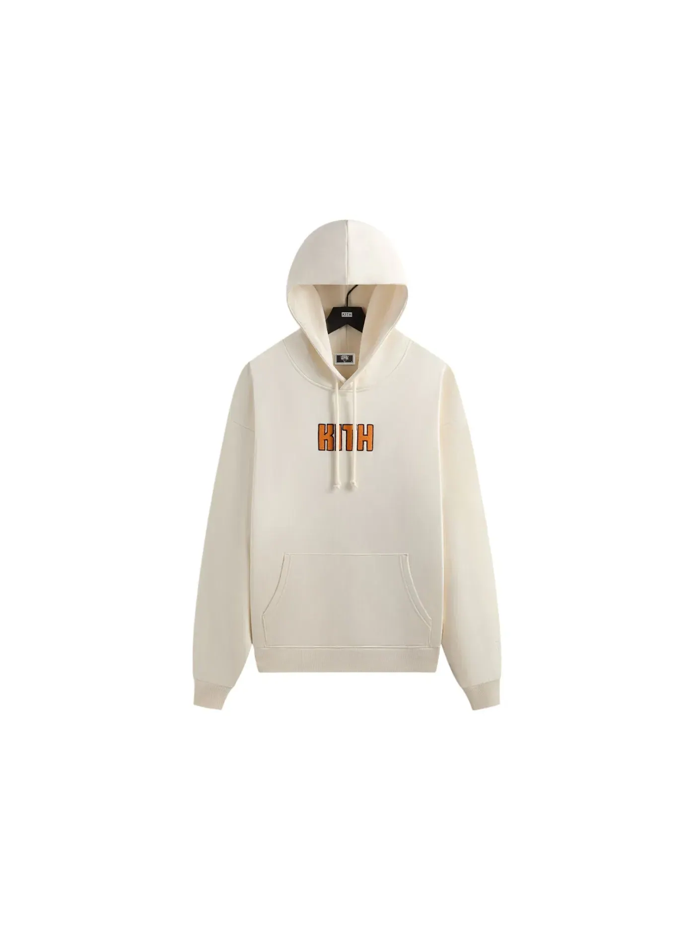 Мужская худи с принтом Kith x New York Knicks Wingman Vintage Nelson Hoodie, Sandrift — изображение 1 из 2