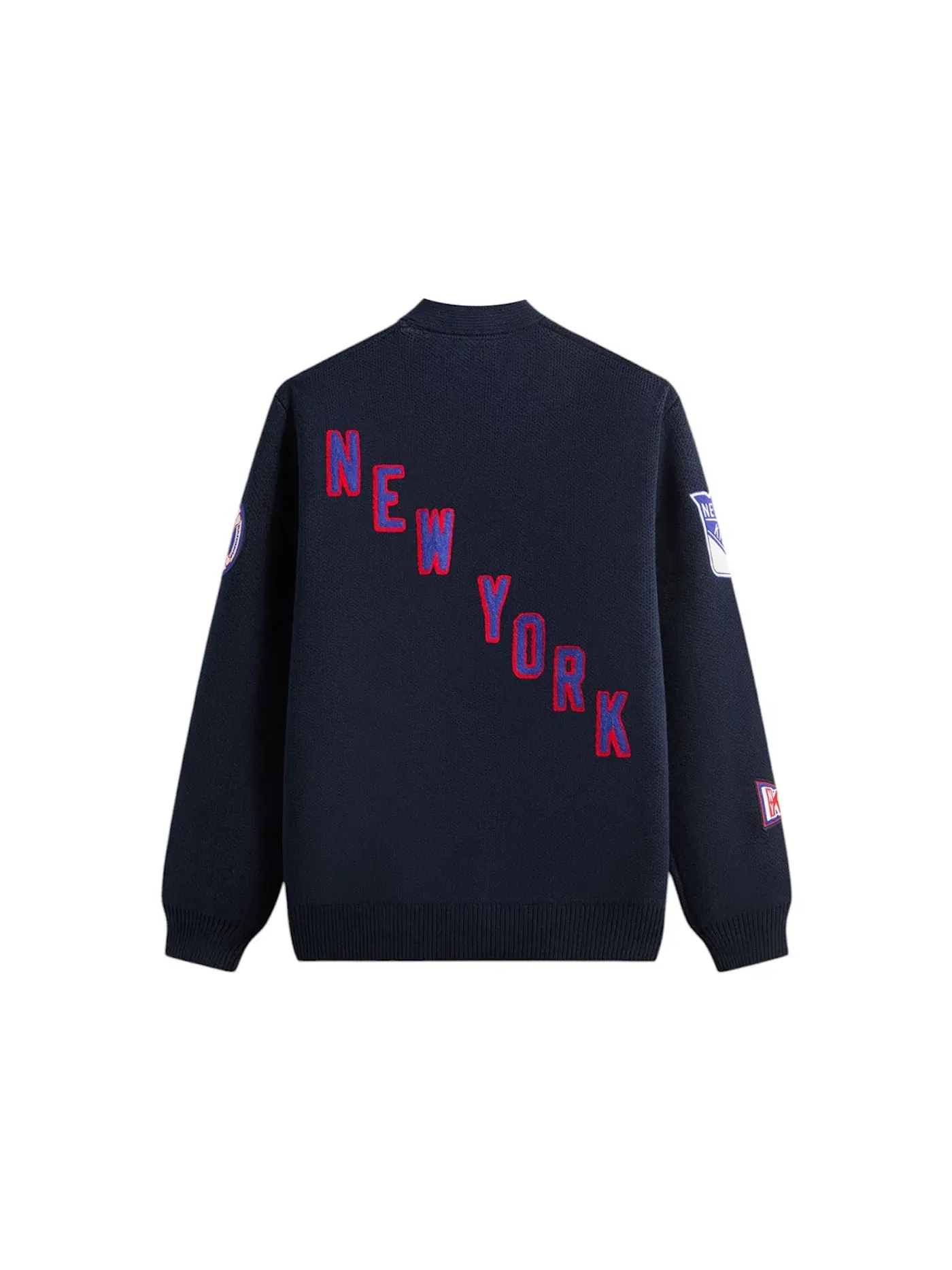 Мужской кардиган с длинным рукавом Kith x New York Rangers Cypress Cardigan — изображение 2 из 2, ночной