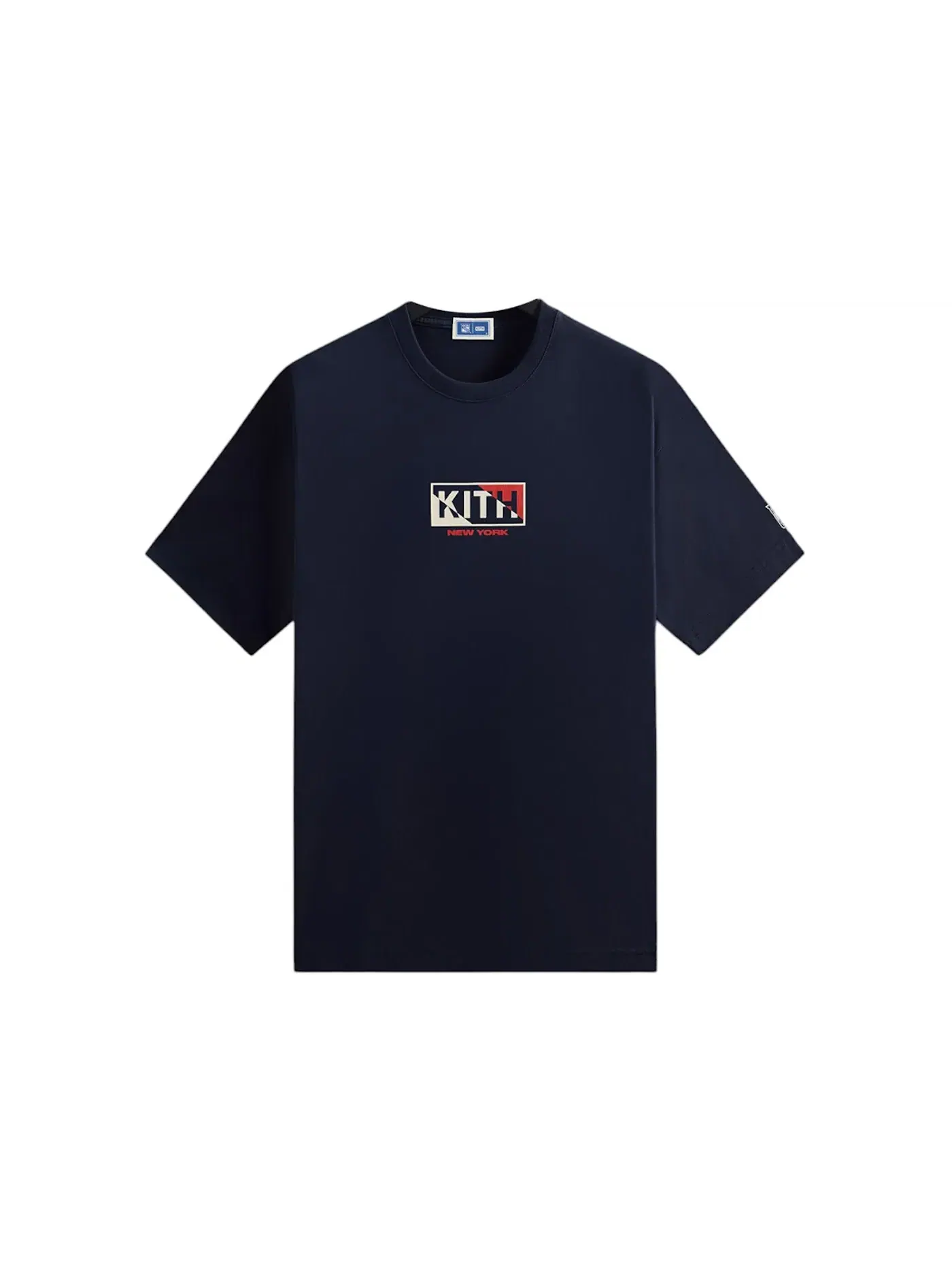 Мужская футболка с принтом Kith x New York Rangers Pennant Vintage Tee — изображение 1 из 2, ночной